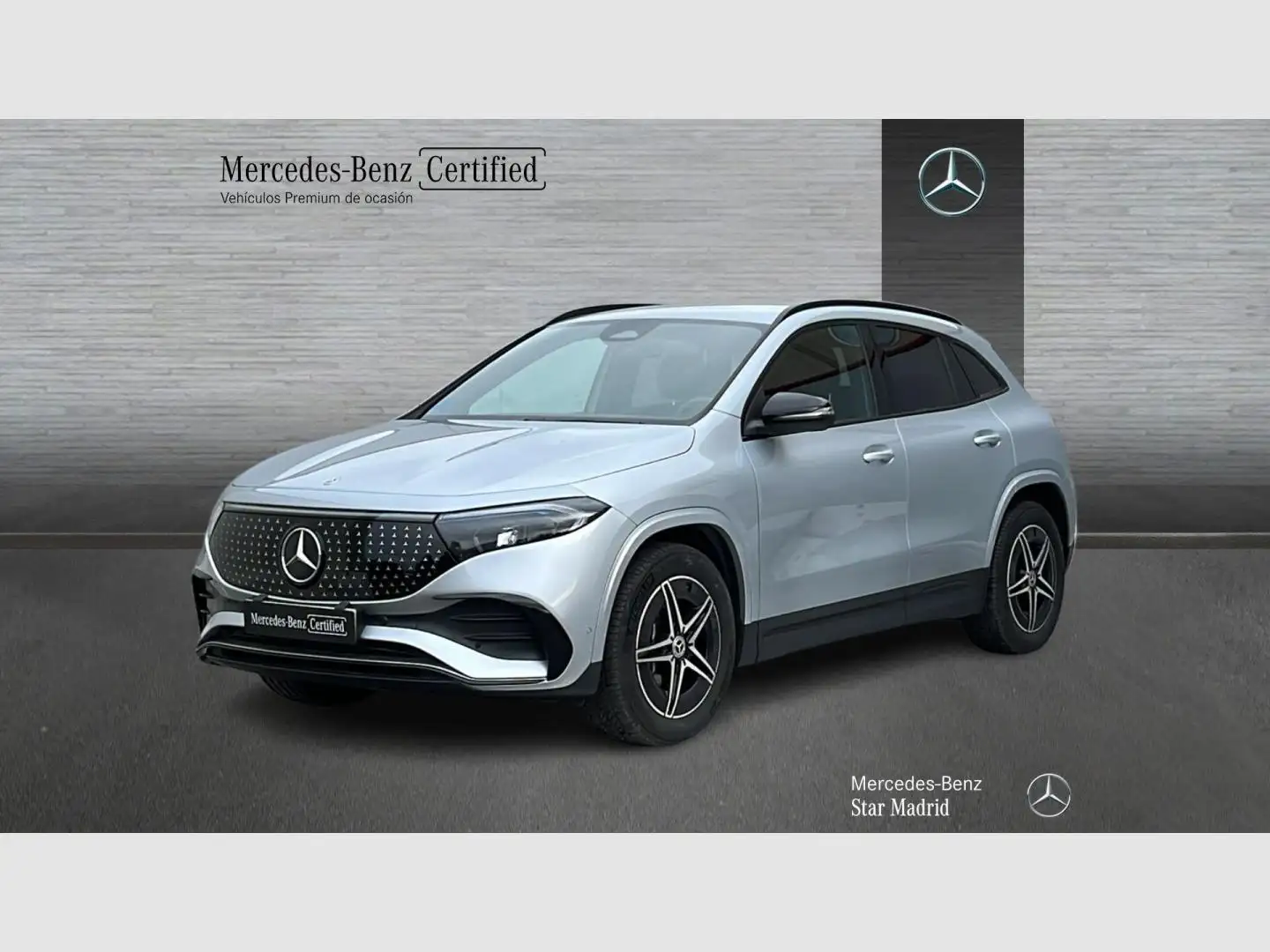 Mercedes-Benz EQA 300 4matic Plateado - 1