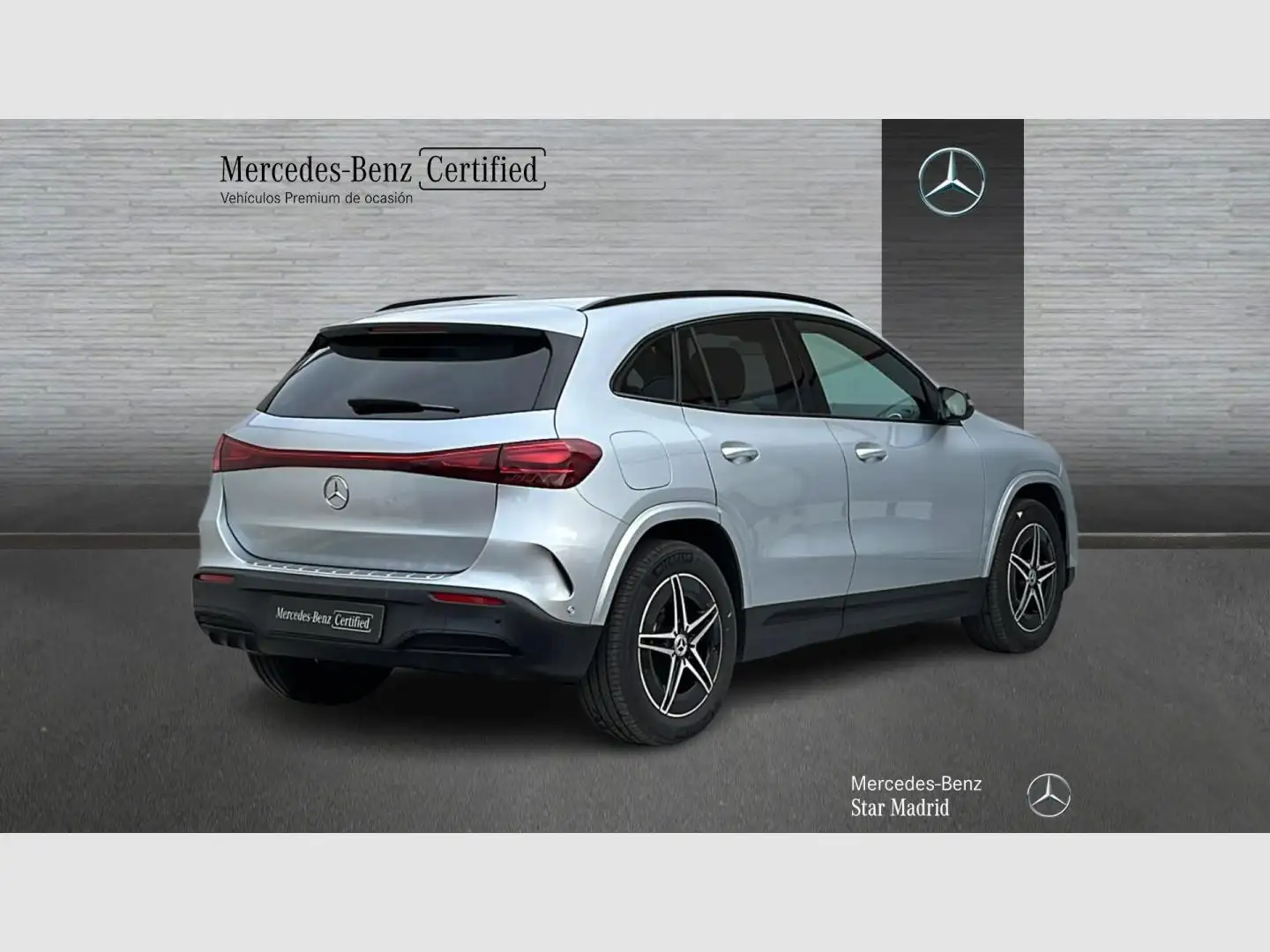 Mercedes-Benz EQA 300 4matic Plateado - 2