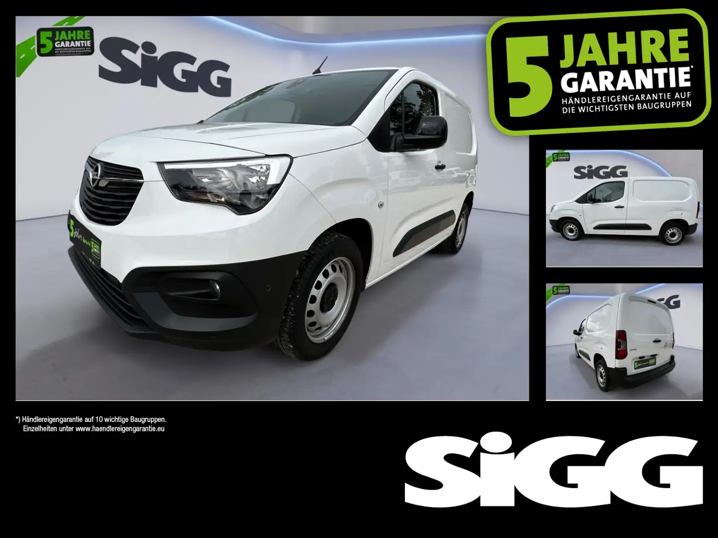 Opel Combo E Cargo 1.5 Diesel Navigation, DAB, Weiß - 1