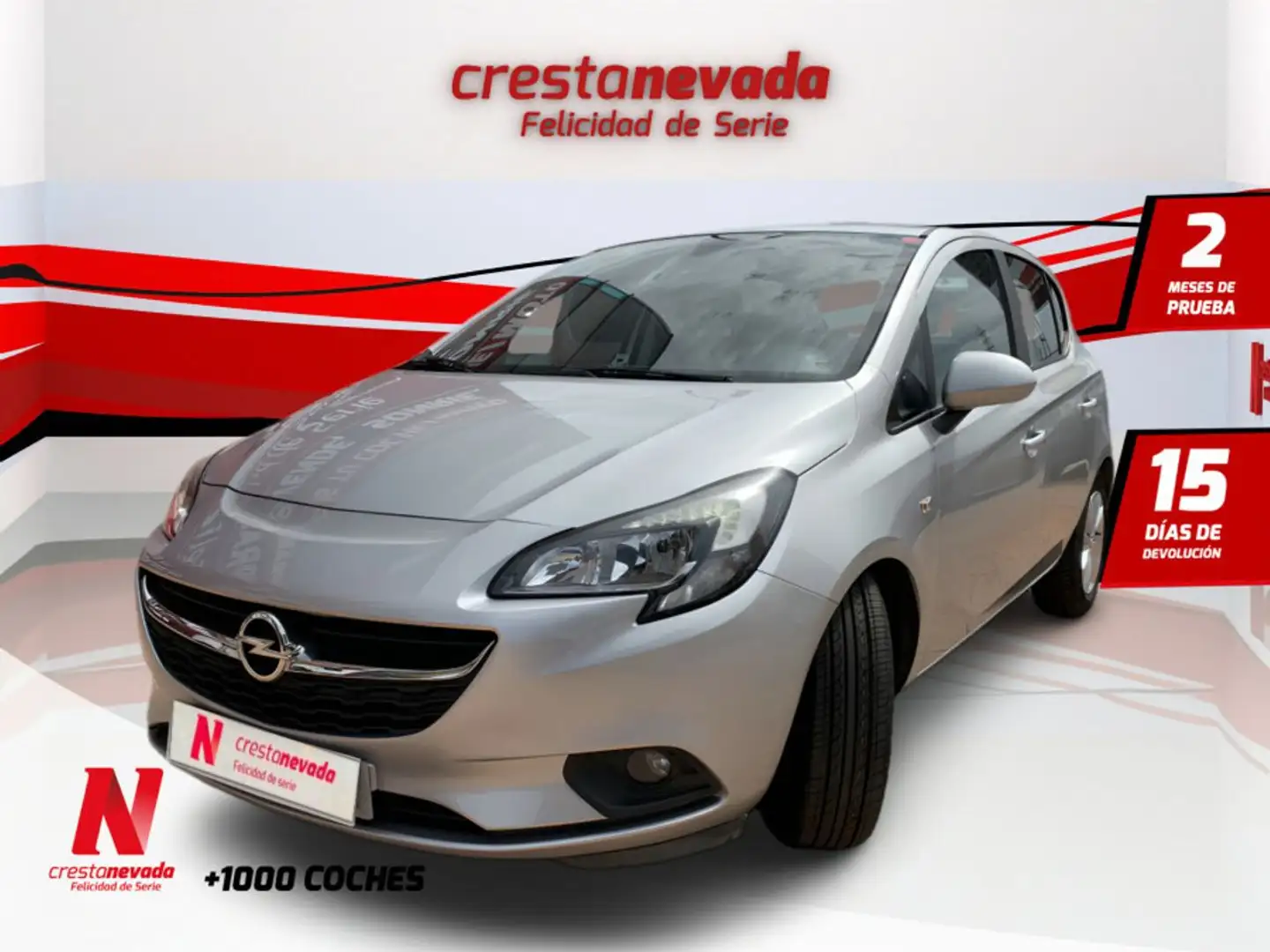 Opel Corsa 1.4 Selective 90 Gris - 1