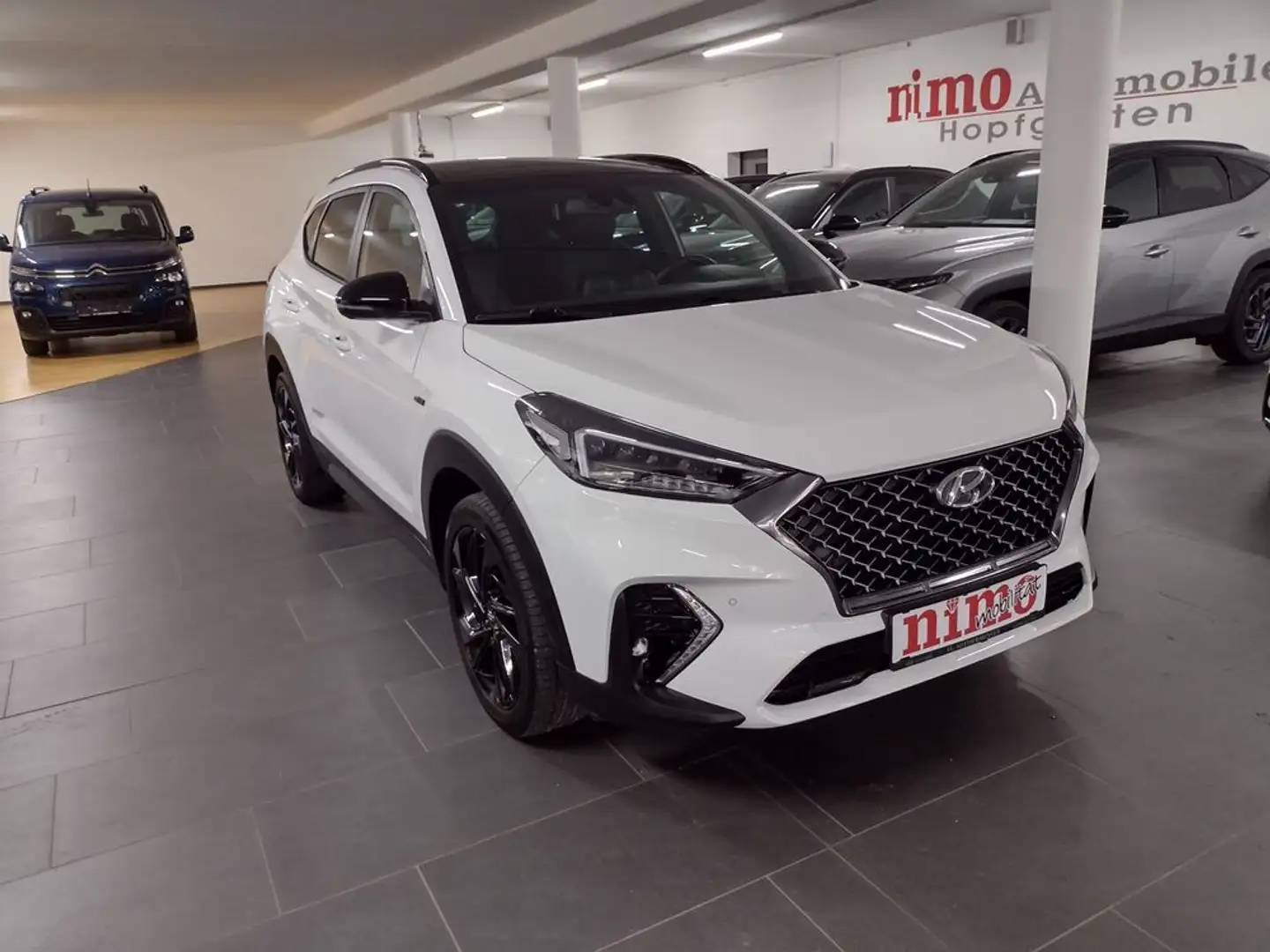 Hyundai TUCSON N-Line Plus Mild-Hybrid 4WD Weiß - 2