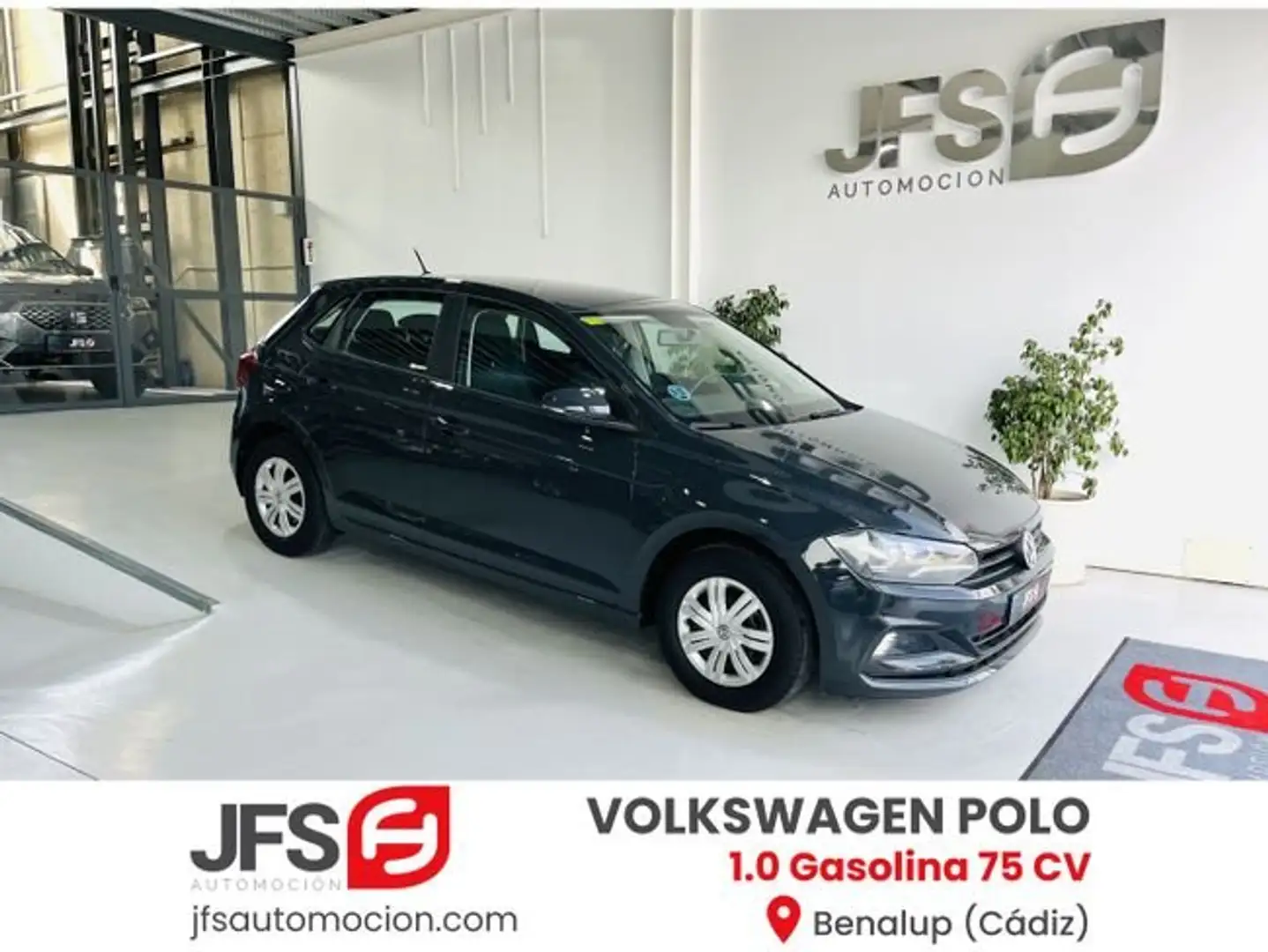 Volkswagen Polo 1.0 Gasolina 75 CV Gris - 1