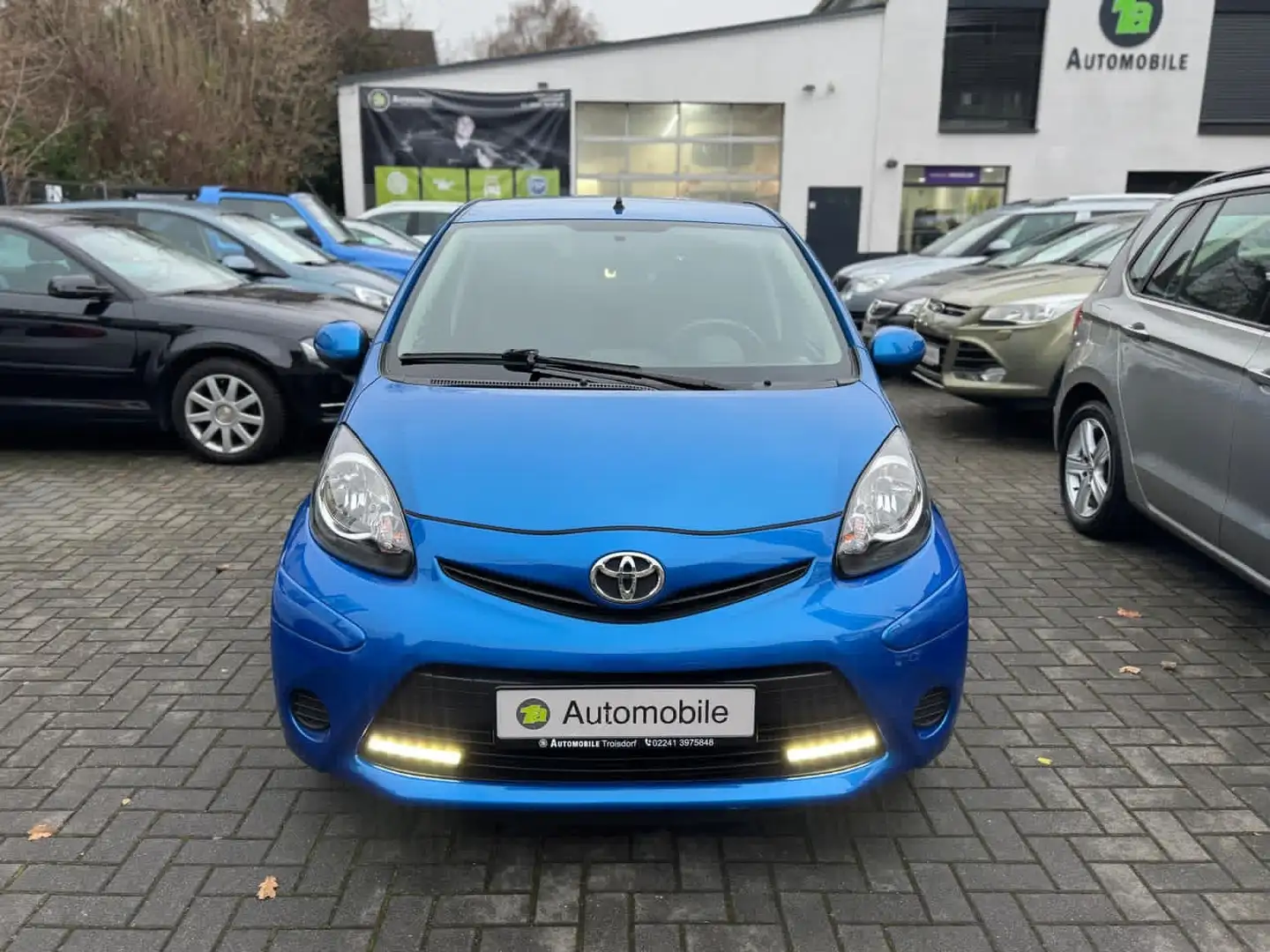 Toyota Aygo AYGO Connect*KLIMA*AUX*4S-REIFEN Синій - 2