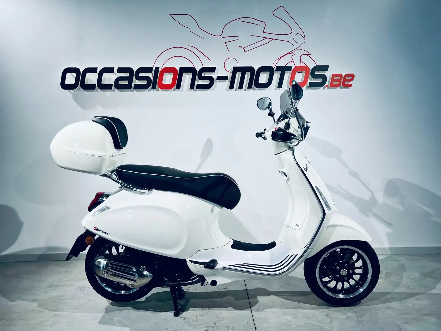 Vespa Sprint 125 GARANTIE USINE 06/2025 Wit - 1