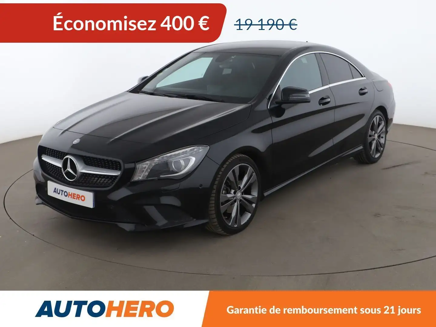 Mercedes-Benz CLA 220 220 CDI Sensation 7G-DCT Noir - 1