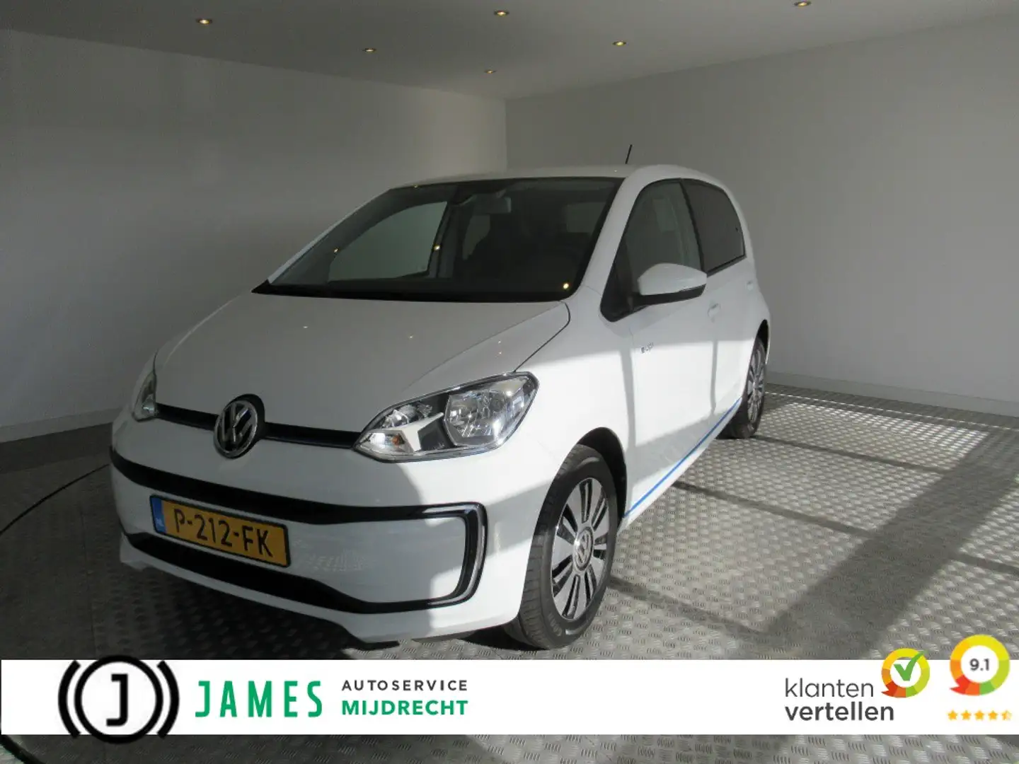 Volkswagen e-up! cruise control, achteruitrijcamera (inkl. BTW!) Blanc - 1