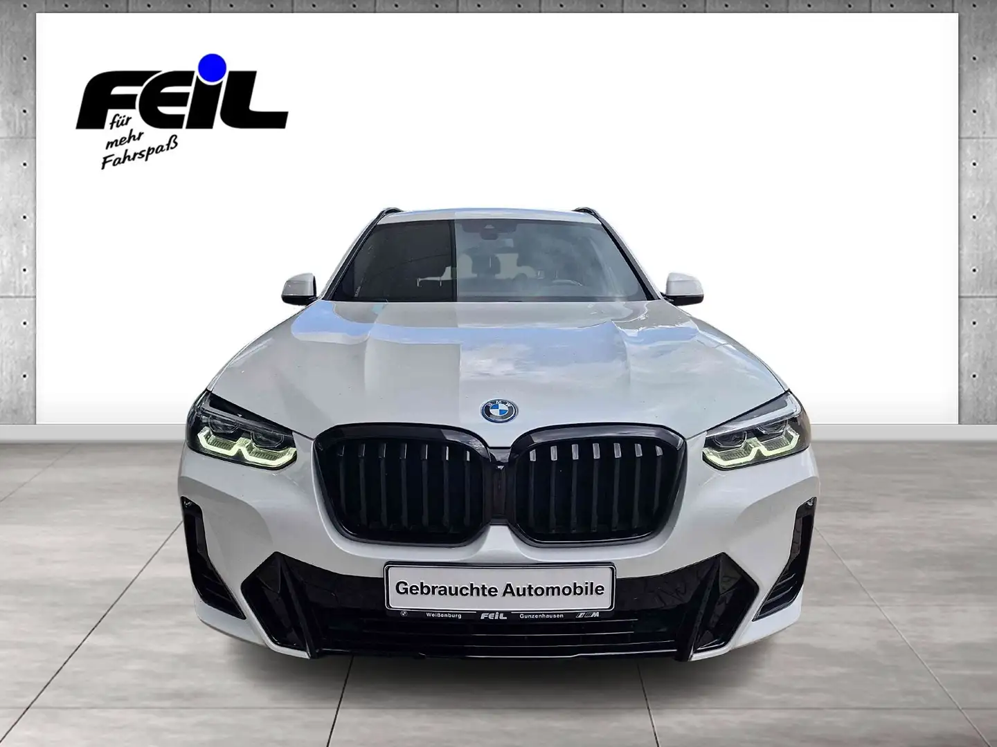 BMW X3 xDrive30e M Sport M Sportpaket HiFi DAB LED Blanc - 2
