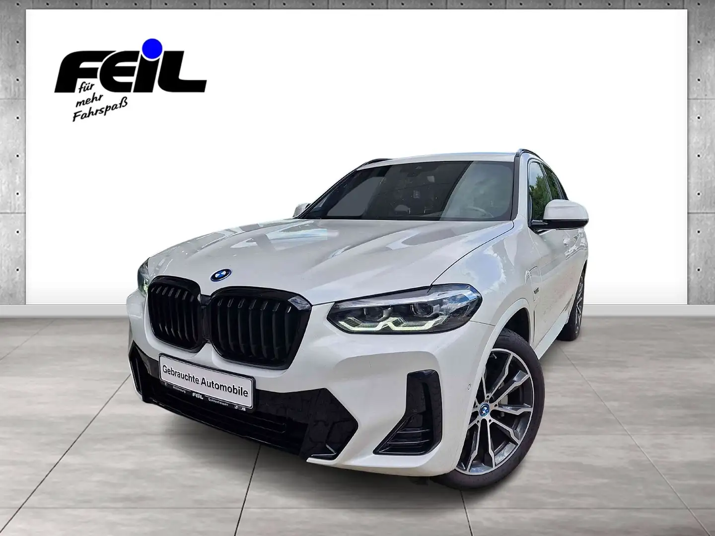 BMW X3 xDrive30e M Sport M Sportpaket HiFi DAB LED Blanc - 1