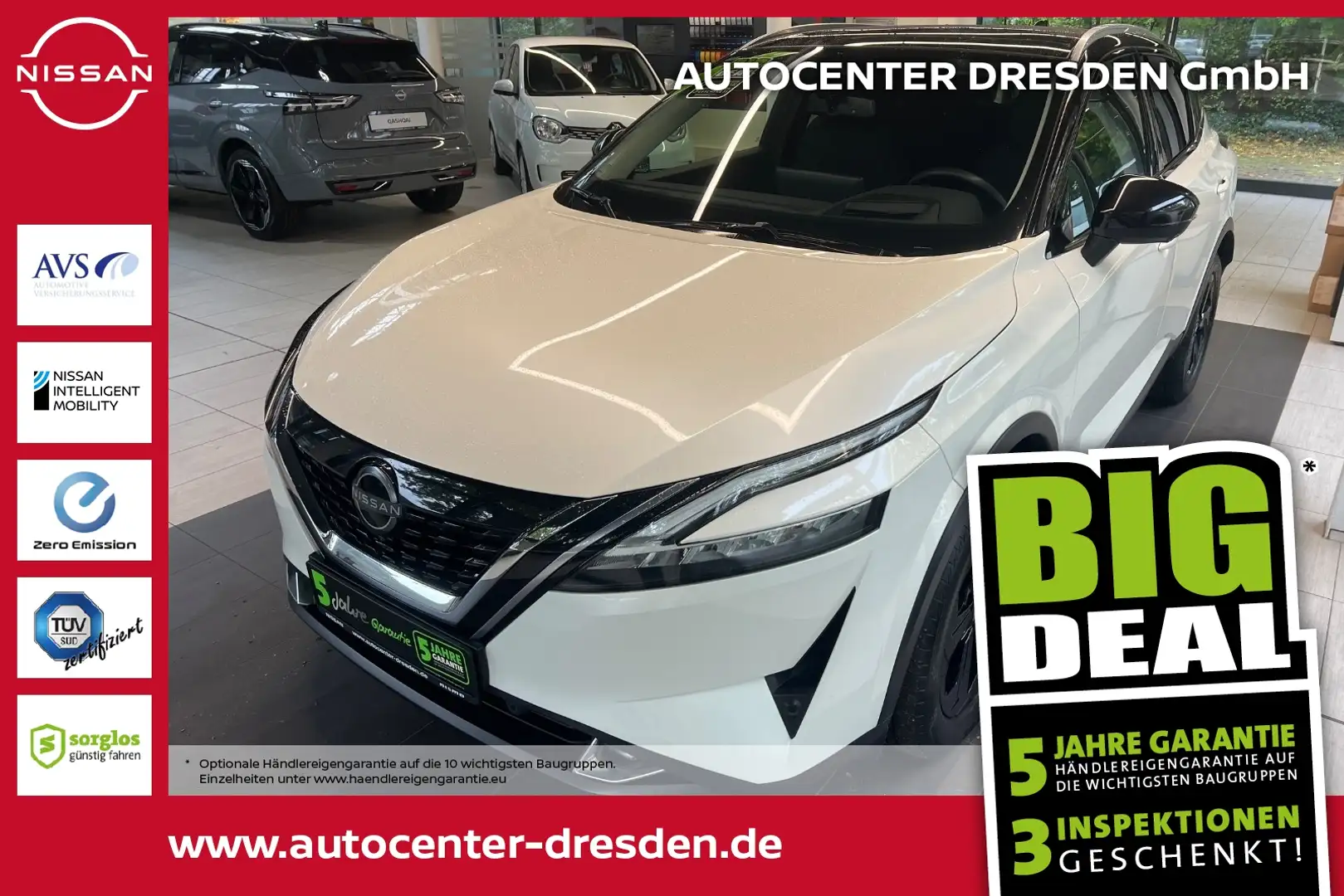 Nissan Qashqai 1.5 VC-T Edition Black Pano+360Kam+HUD Schwarz - 1