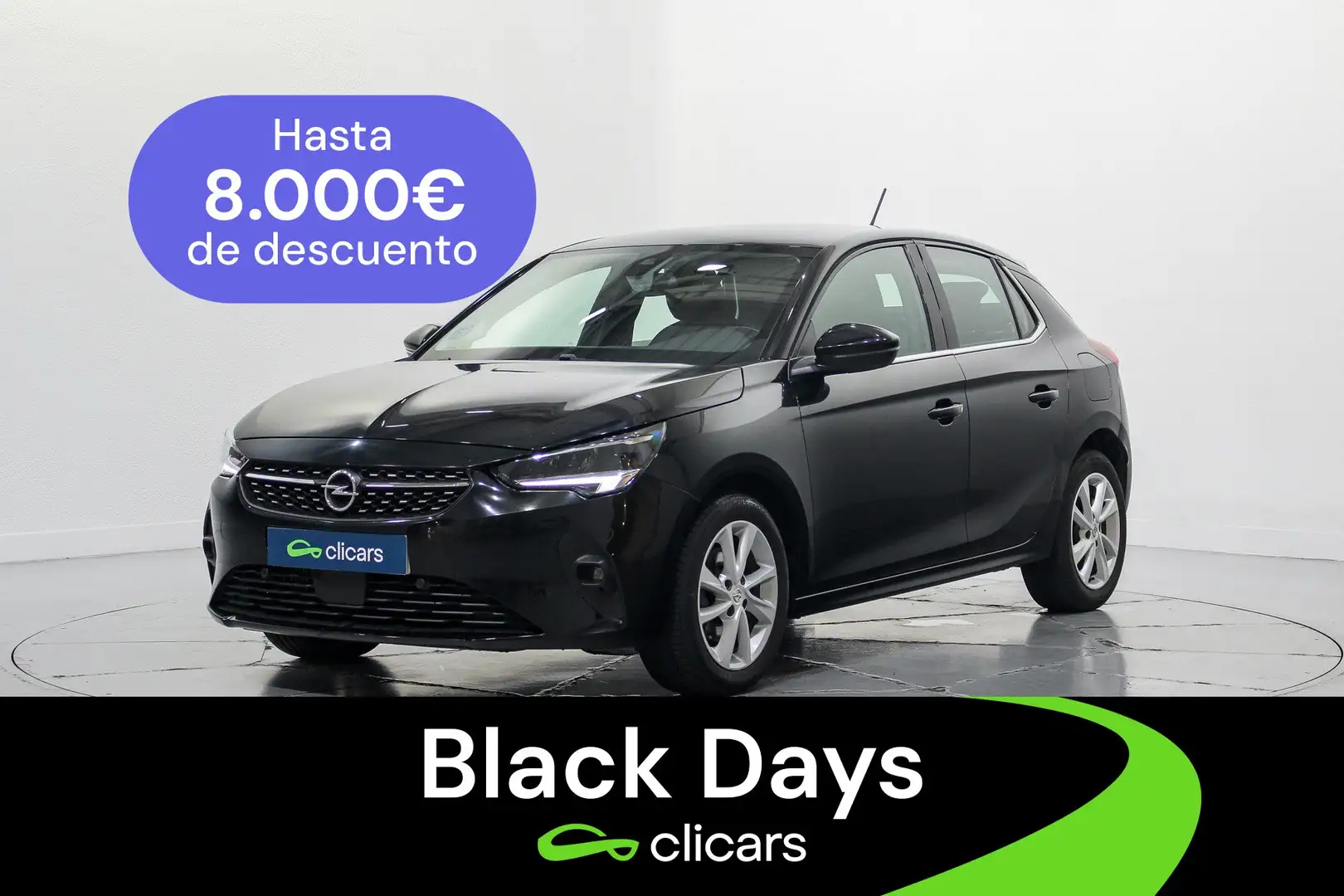 Opel Corsa 1.2T XHL S/S Elegance 100 Noir - 1