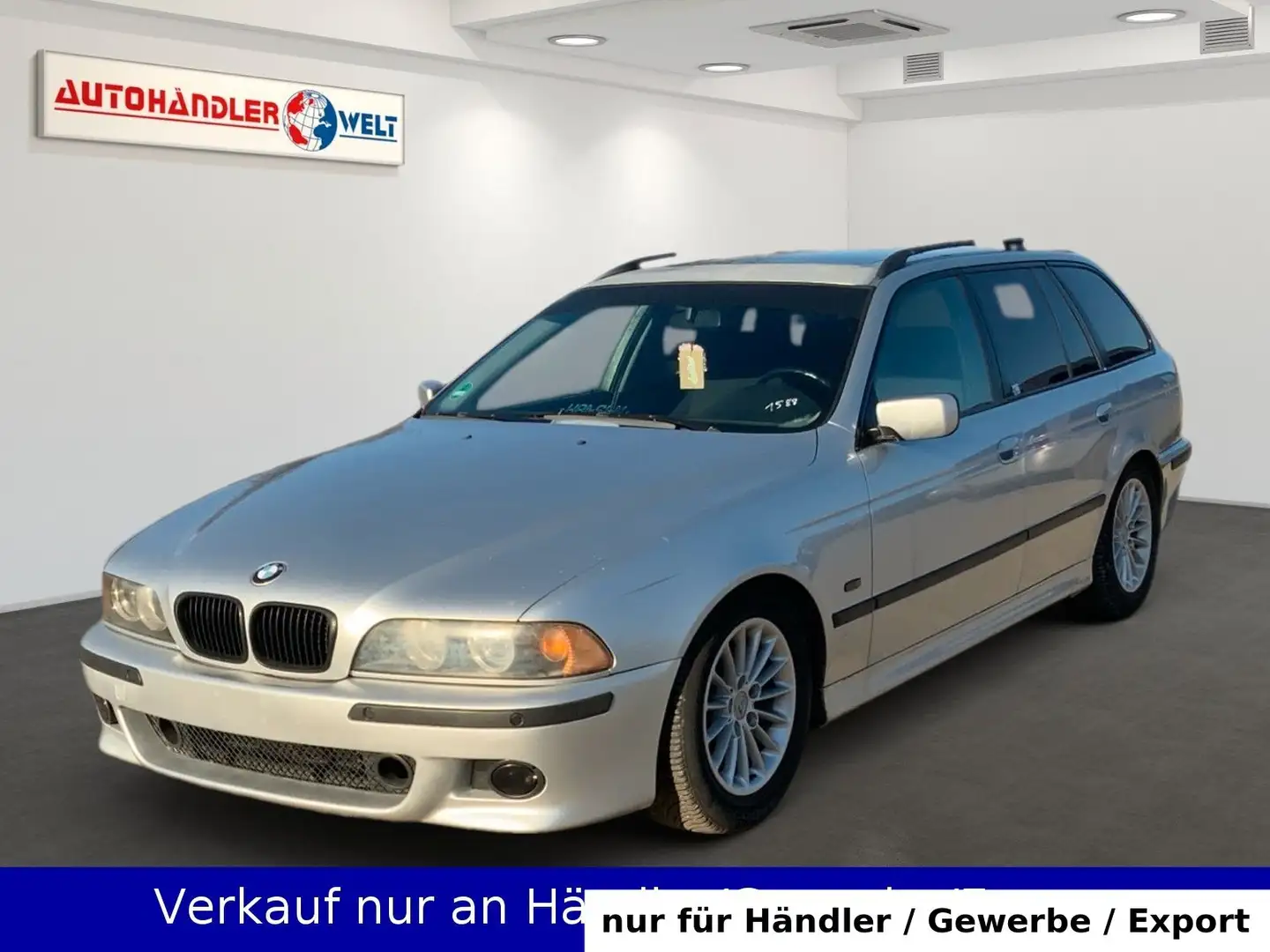 BMW 525 525i A Touring E39 M-Paket Klimaaut. SHZ Silber - 1