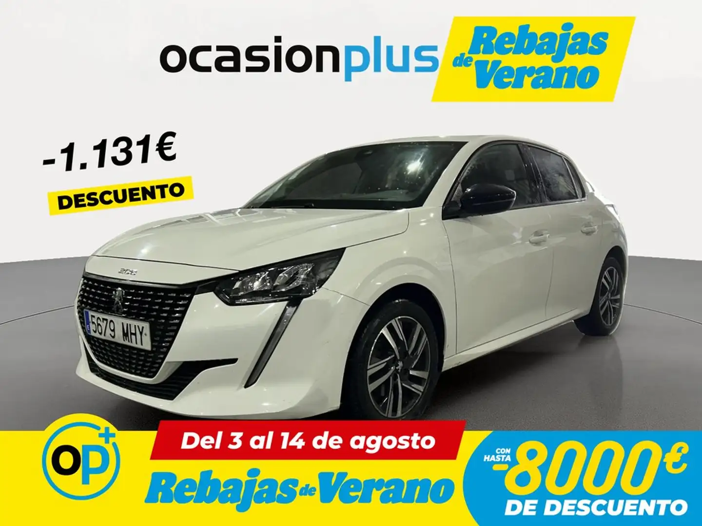 Peugeot 208 1.2 Puretech S&S Allure 100 Blanco - 1