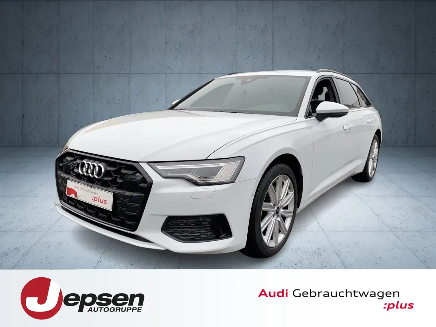 Audi A6 Avant advanced 40 TDI qu. S tr. ACC Matrix Blanc - 1