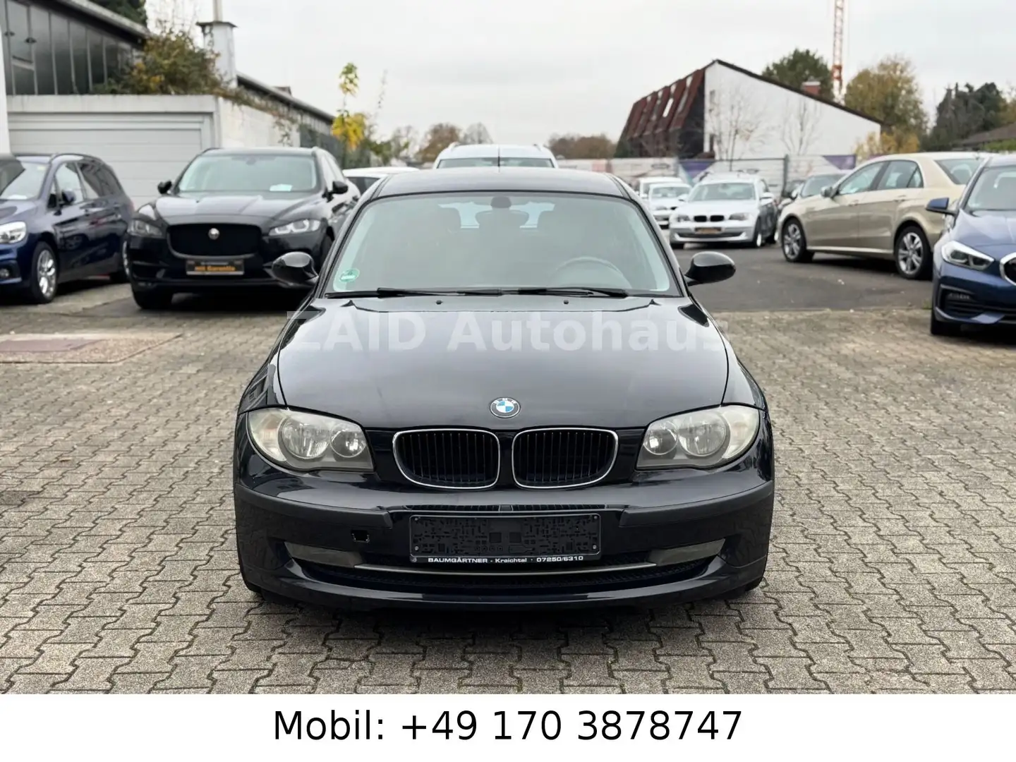 BMW 116 i 1 Limousine 5Tüig* Klima *Neu TÜV *2Hand Schwarz - 2