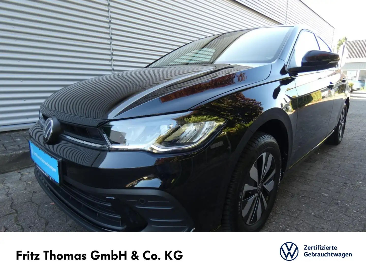 Volkswagen Polo 1.0 Move LED Navi AHK PDC SHZ Klima Klima Navi Schwarz - 2