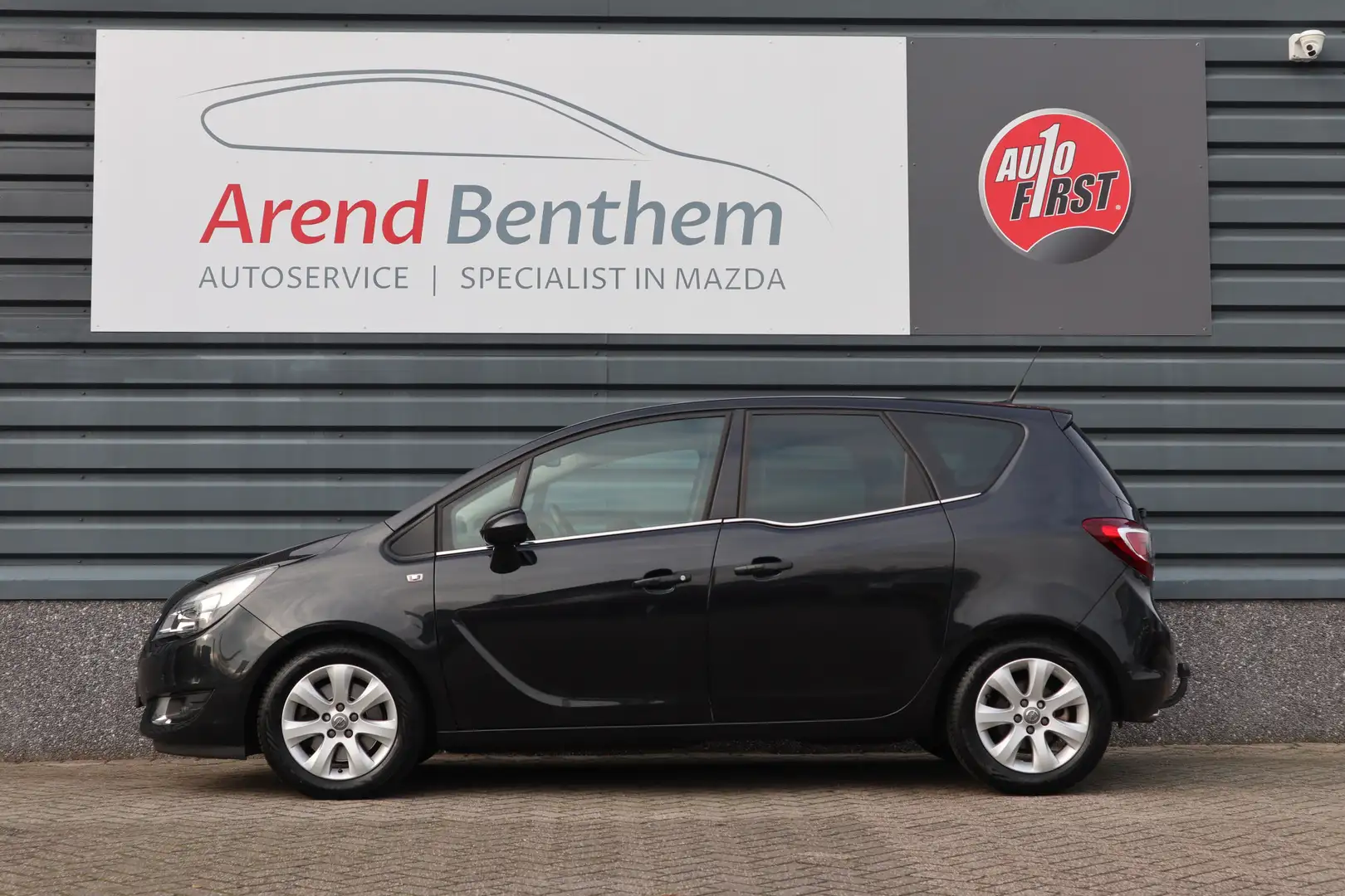 Opel Meriva 1.4 Turbo Cosmo - 4 cilinder Zwart - 2