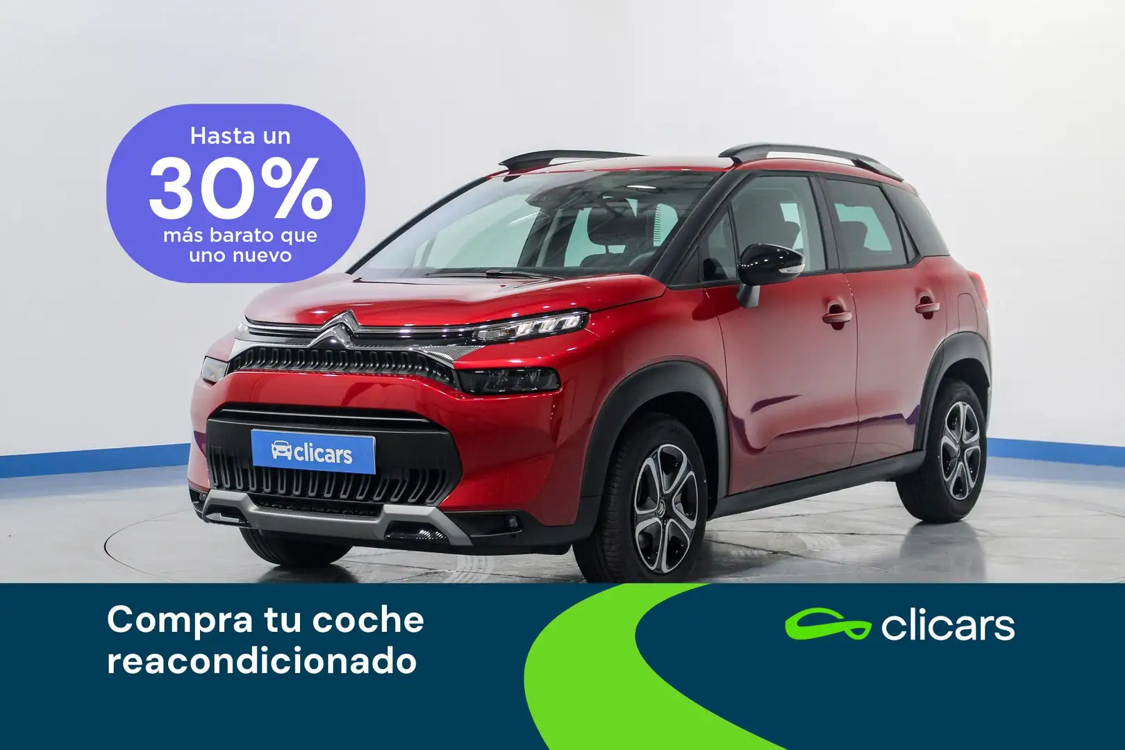 Citroen C3 Aircross Puretech S&S Feel Pack 110 Rojo - 1