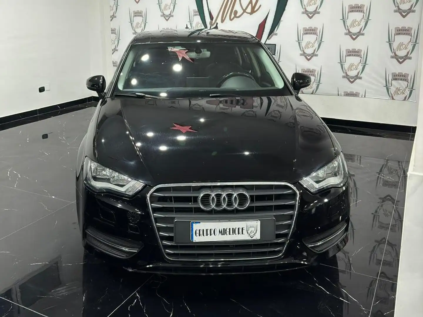 Audi A3 A3 Sportback 1.6 tdi Ambiente 110cv s-tronic E6 Nero - 1
