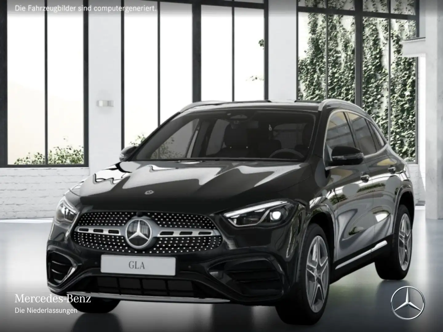 Mercedes-Benz GLA 200 AMG+PANO+360°+MULTIBEAM+TOTW+KEYLESS+7G Zwart - 2