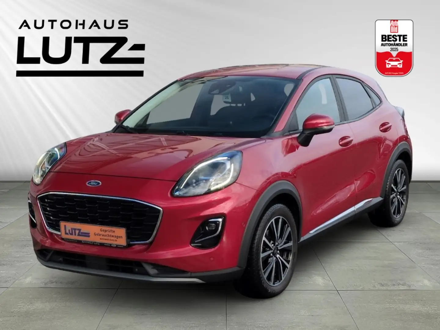 Ford Puma Titanium Automatik Klima ACC Navi Wipa PDC Kamera Rosso - 1