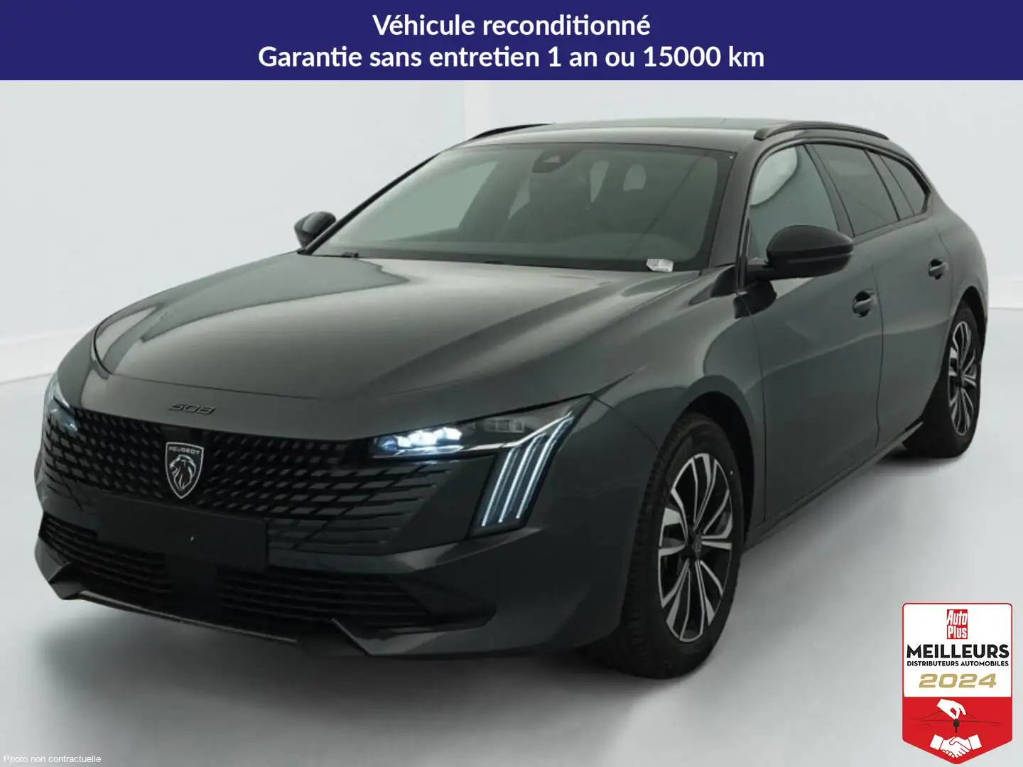 Peugeot 508 PureTech 130 ch S S EAT8 Allure Pack Gris - 1