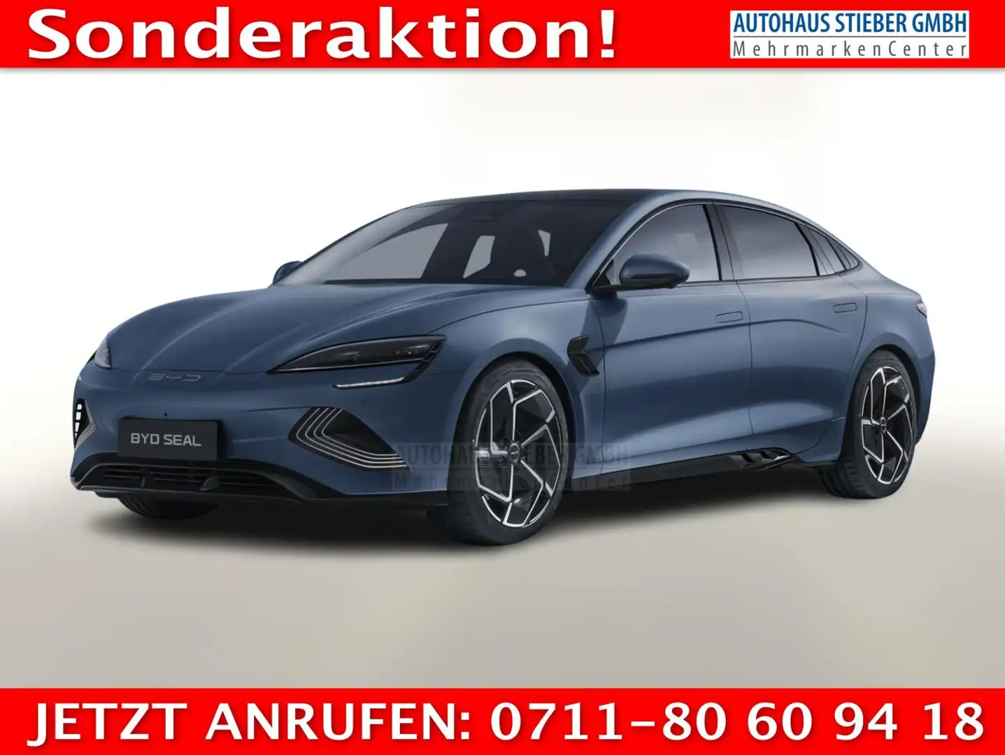 BYD Seal Design 82,5 kWh Pano 360Kam Nav ACC Keyl 230 kW... Gri - 1