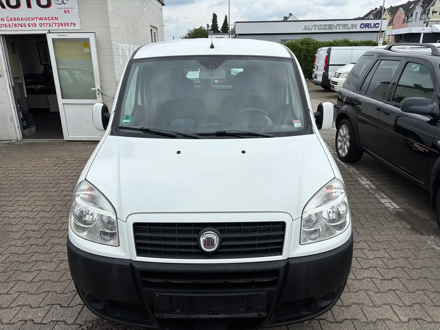 Fiat Doblo 1.9 JTD SX Maxi Kasten.Klima.1.Hand. Weiß - 2