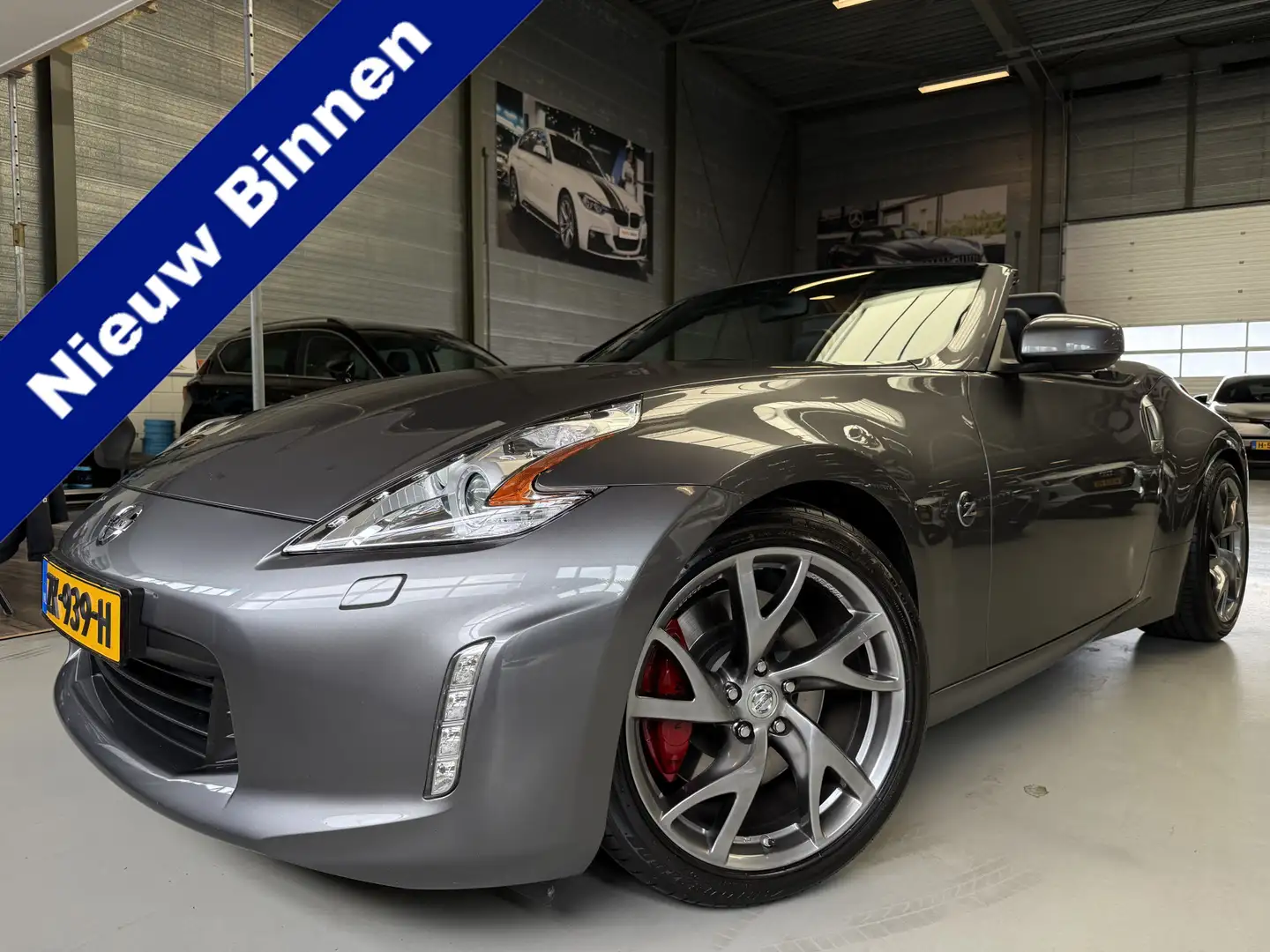 Nissan 370Z Roadster 3.7 V6 Pack Camera, Navi, Stoelverwarming Gris - 1
