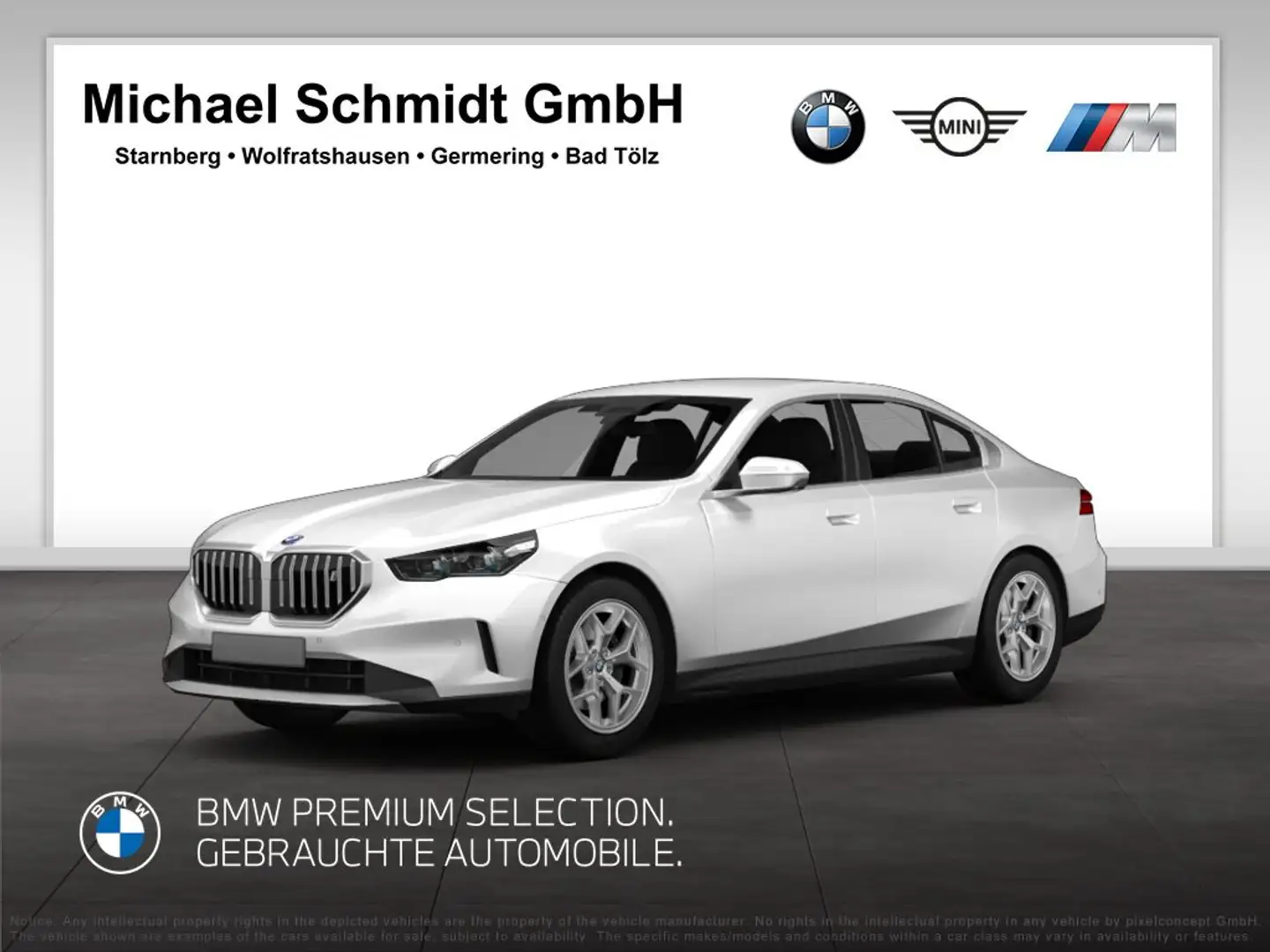 BMW i5 xDrive40 Limousine 426€ netto/mtl.*M Sportpaket*LC Weiß - 1