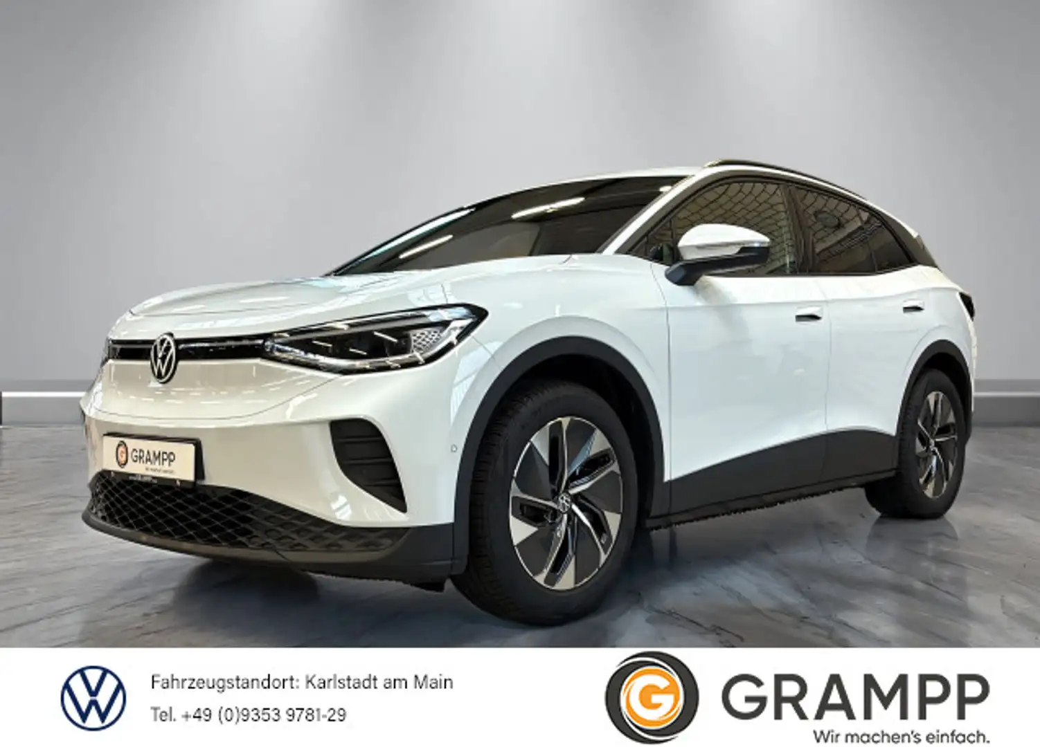 Volkswagen ID.4 Pro +CCS+WÄRMEPUMPE+AHK+KAMERA+ Weiß - 1