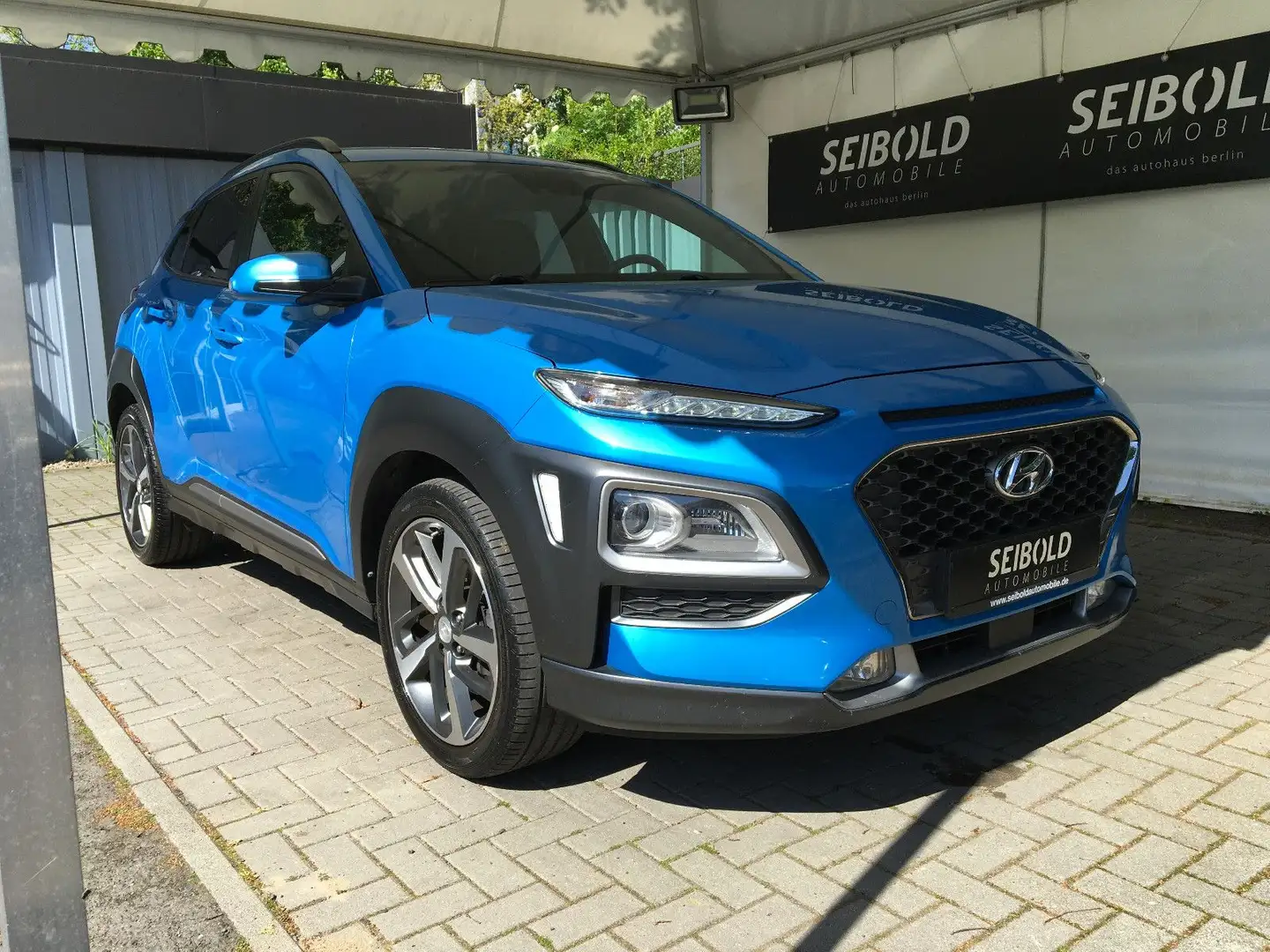Hyundai KONA 1.6 T-GDI Style 4WD Autom/Navi/Sitzh/Kamera Bleu - 2