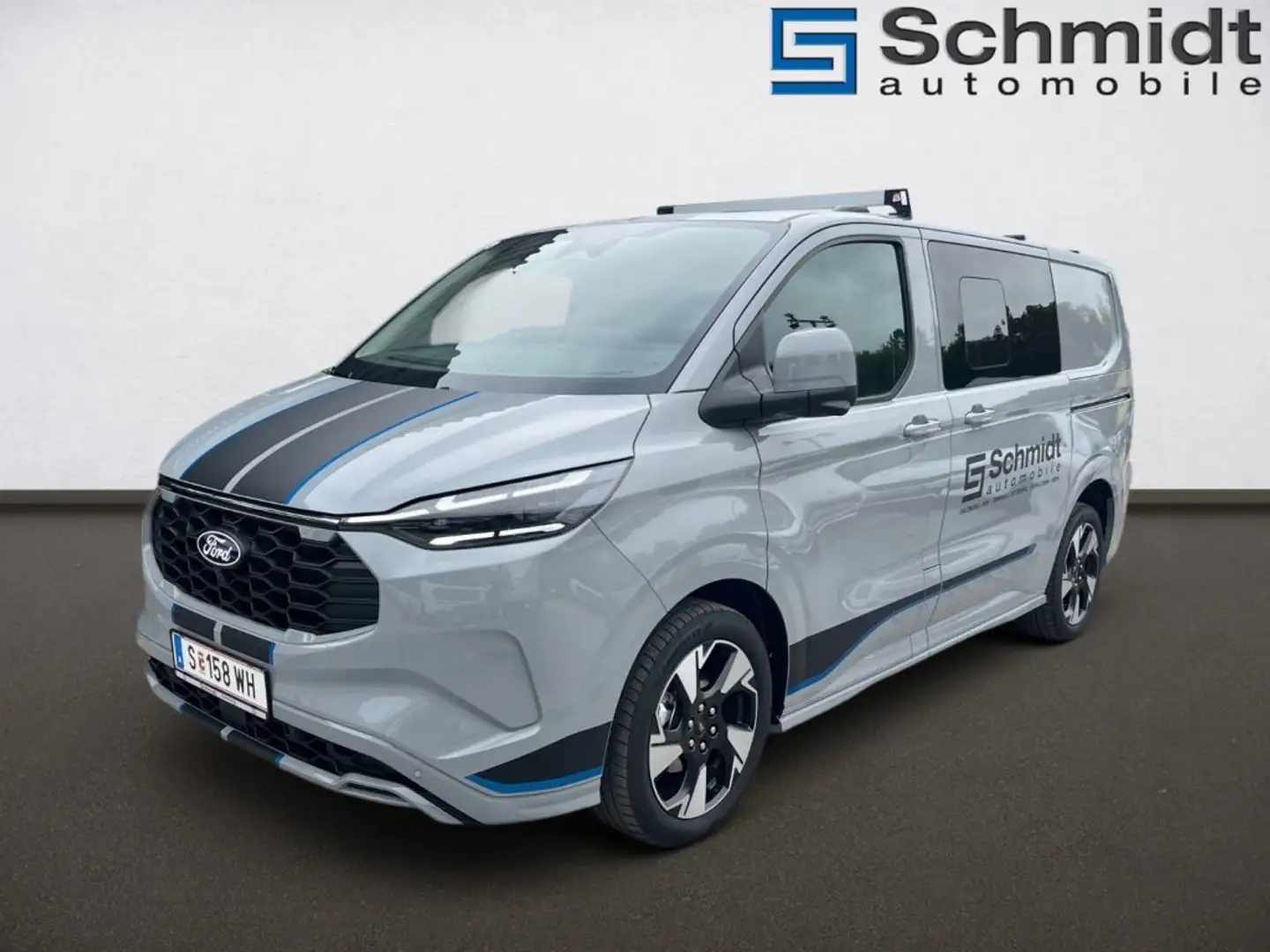 Ford Transit Custom Sport DK 320L1 2,5L PHEV 233PS A FWD Grau - 2