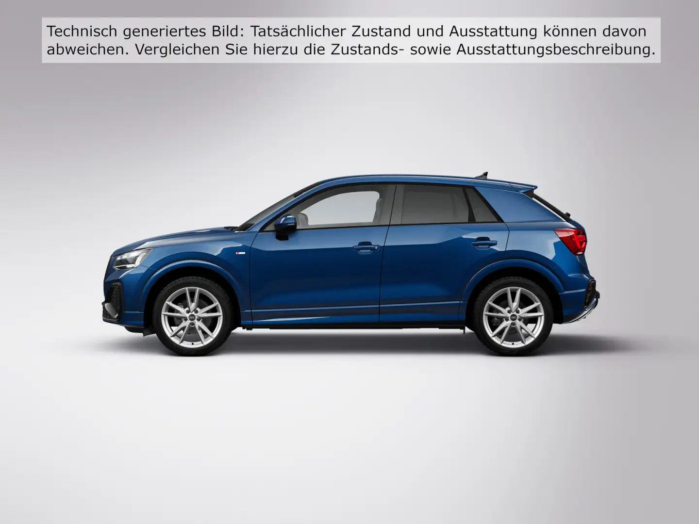 Audi Q2 35 TFSI S line AHK*Matrix*RFK*Virtual*Navi Blau - 2