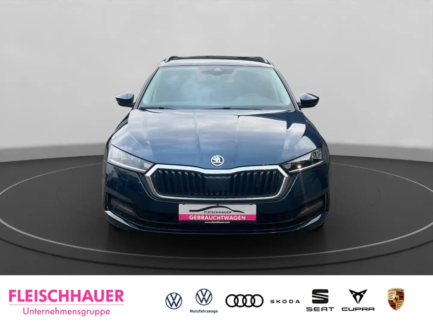 Skoda Octavia Combi 1.4 TSI Clever LED Einparkhilfe Smart/Link Blau - 2