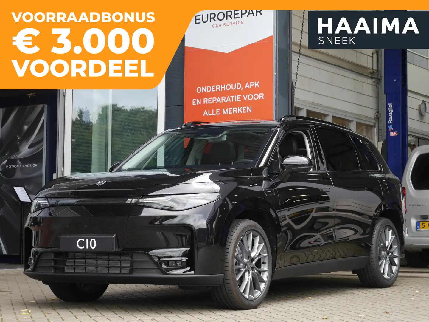 Leapmotor C10 REEV Design 28.4 kWh | Nieuwe auto | Gecombineerde Zwart - 1