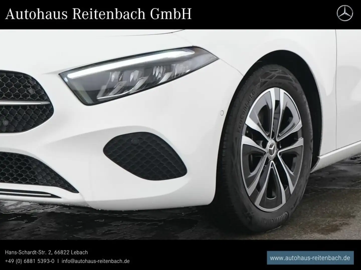 Mercedes-Benz A 180 A180 PROGRESSIVE+AHK+TOTW LED+KAMERA+LENK&SITZHZ Weiß - 2