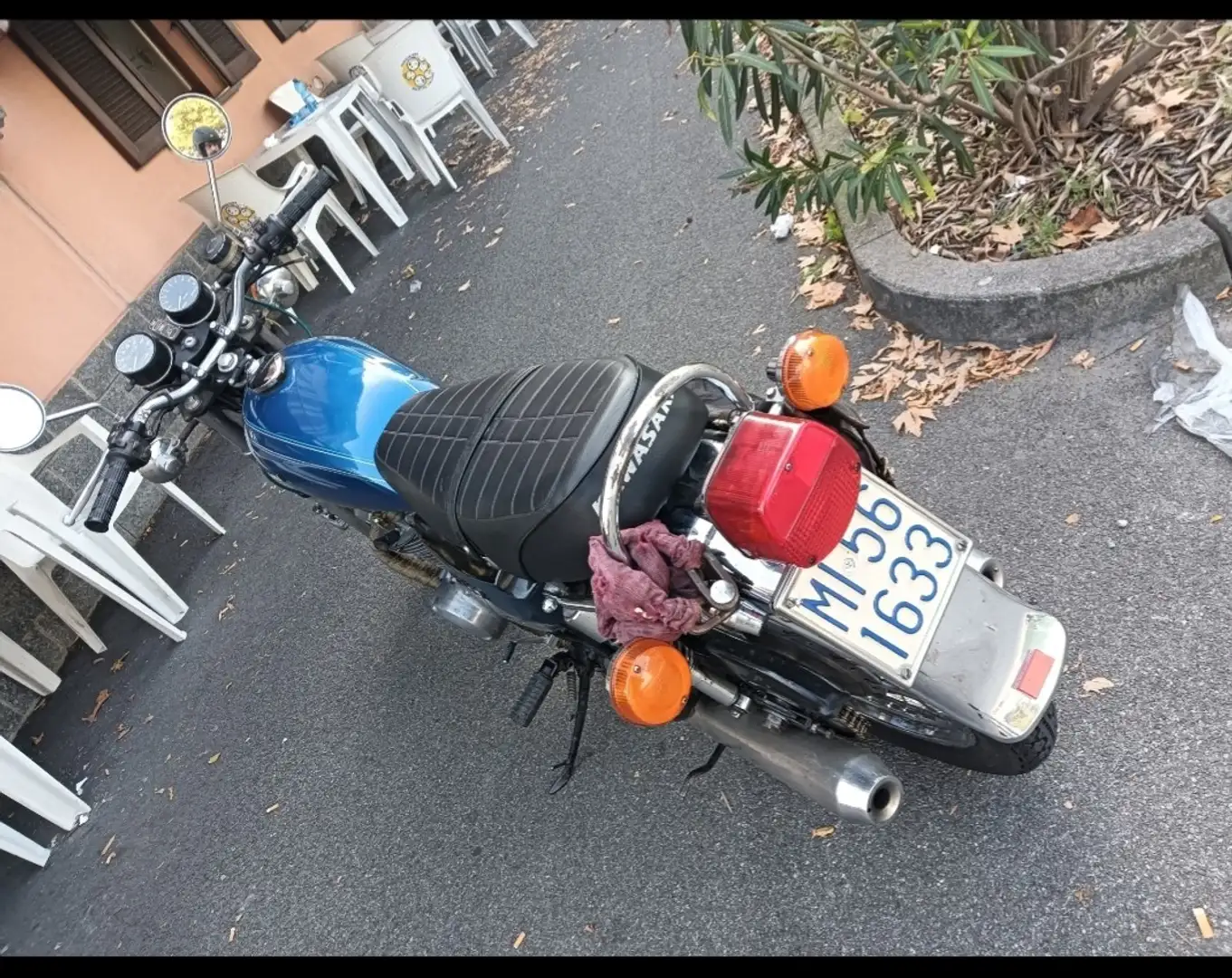 Kawasaki Z 400 Bleu - 2