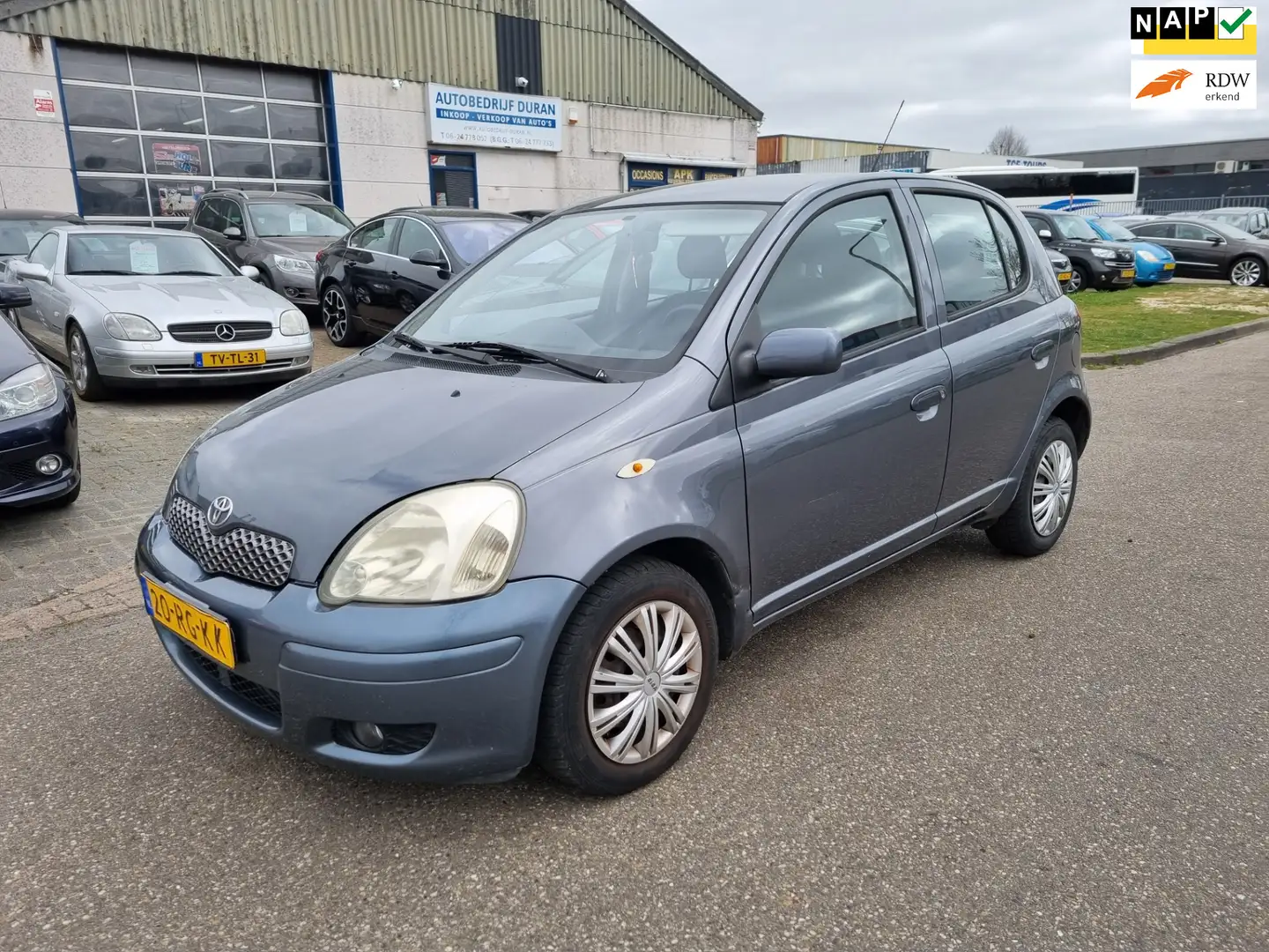 Toyota Yaris 1.3 VVT-i S-Line Airco Bj:2005 NAP! Bleu - 1