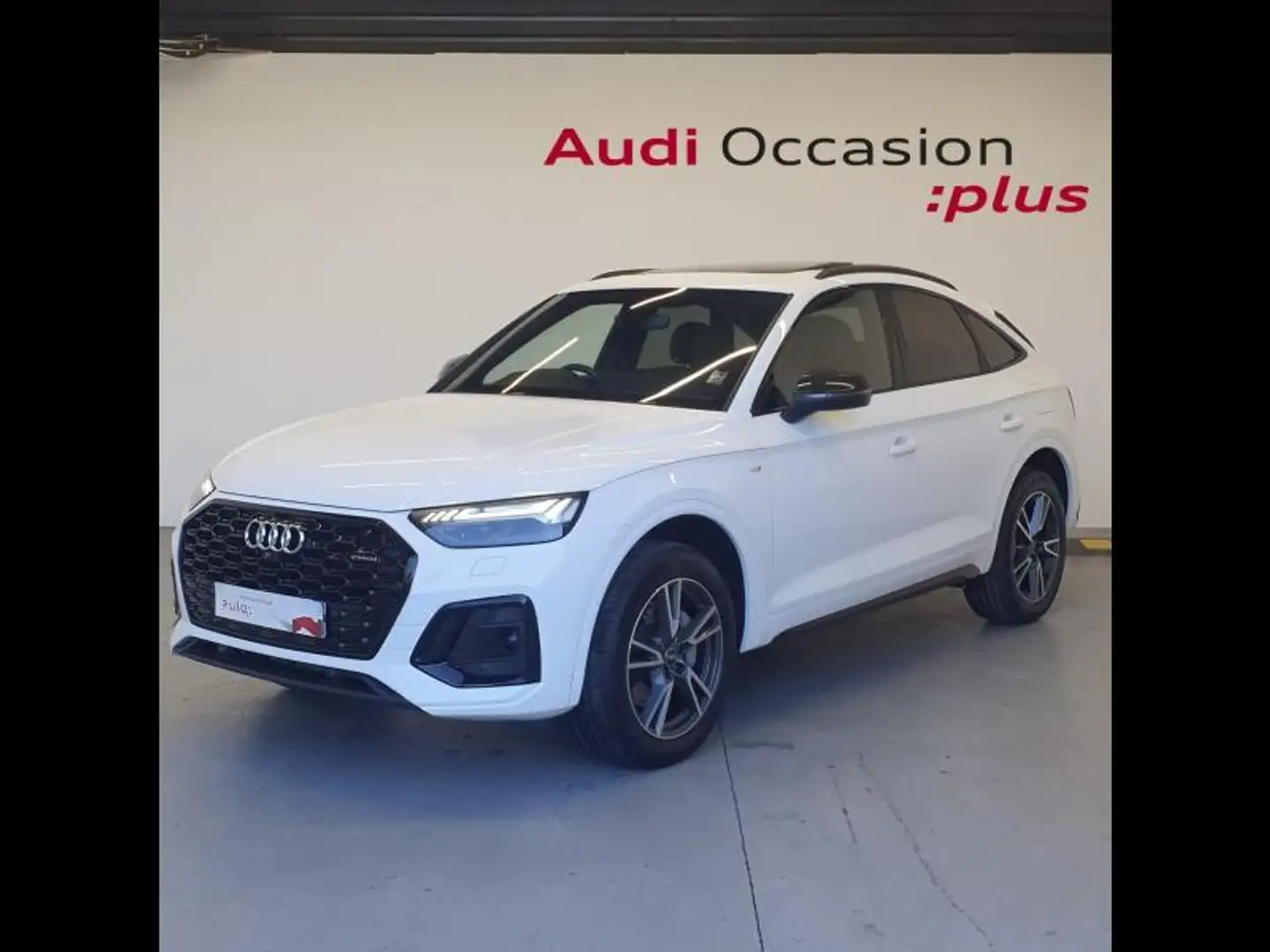 Audi Q5 55 TFSI e 367ch S line quattro S tronic 7 Blanc - 1