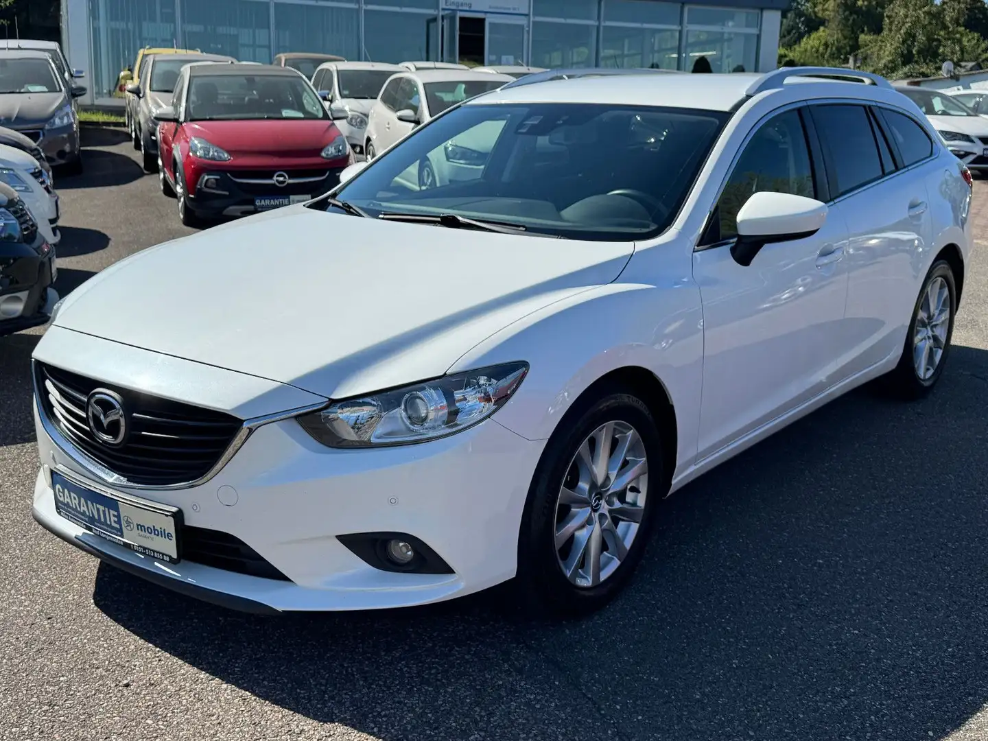 Mazda 6 Kombi Center-Line TÜV/HU/NEU Blanco - 1