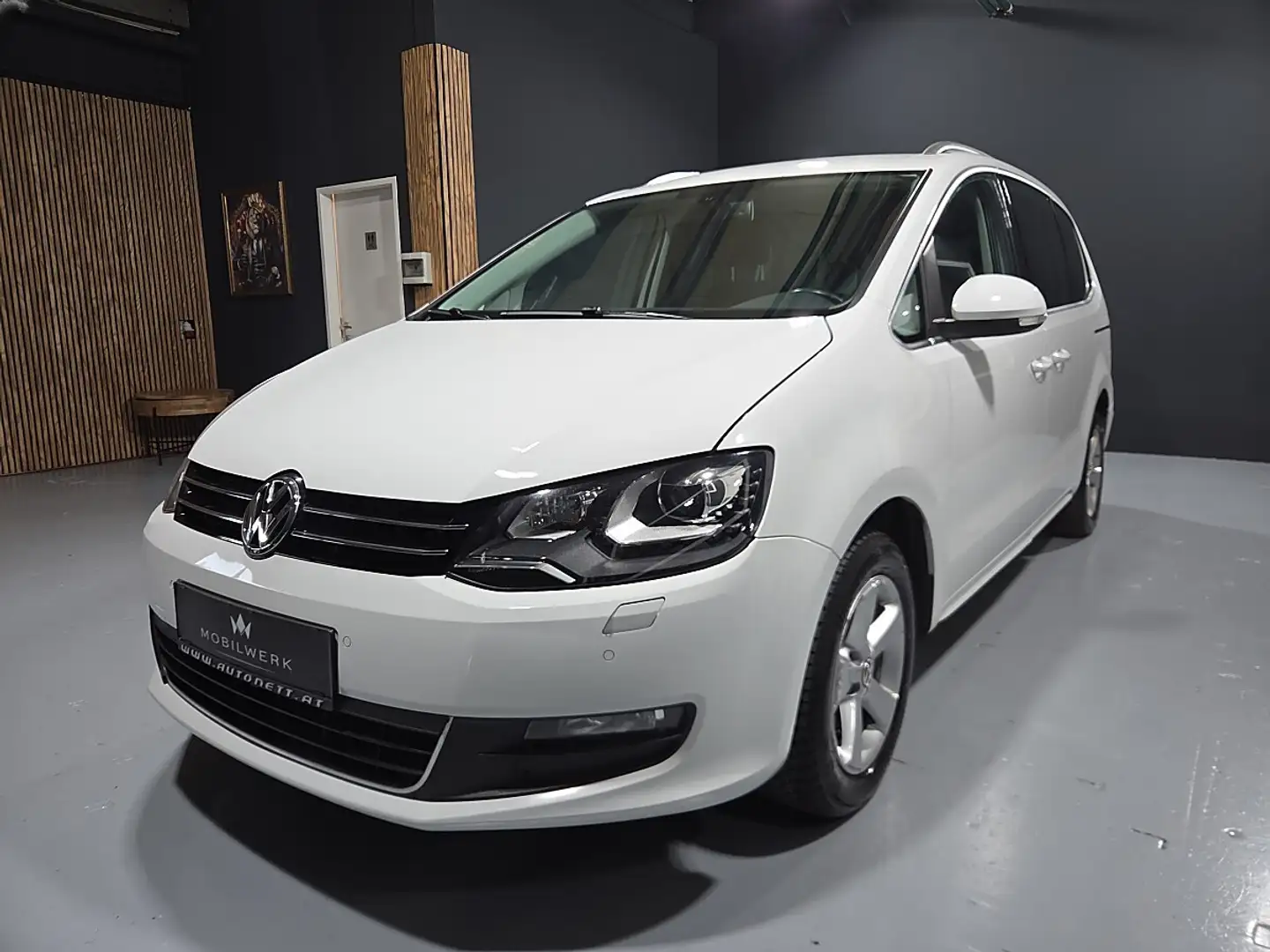 Volkswagen Sharan Karat BMT 2,0 TDI DPF 4Motion Weiß - 2