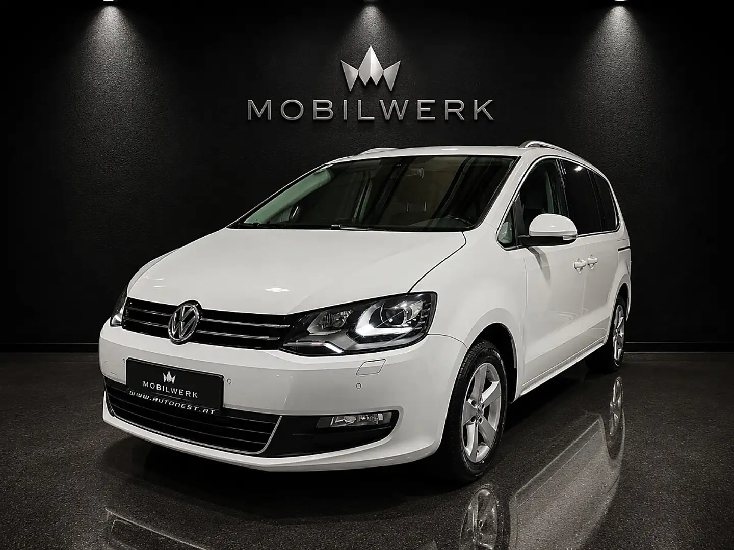 Volkswagen Sharan Karat BMT 2,0 TDI DPF 4Motion Weiß - 1