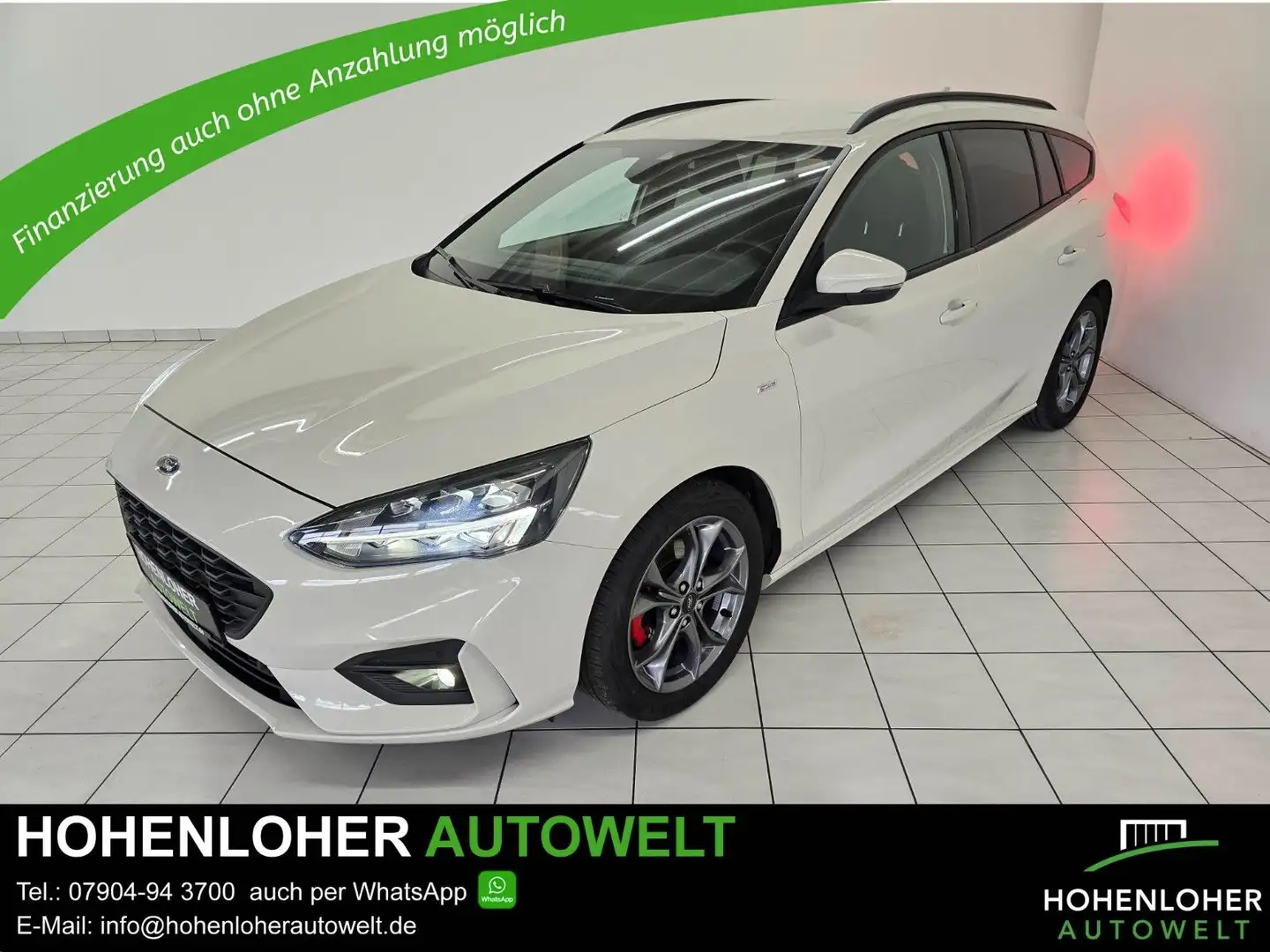 Ford Focus Turnier ST-Line X *LED* *Hagelschaden* Weiß - 1