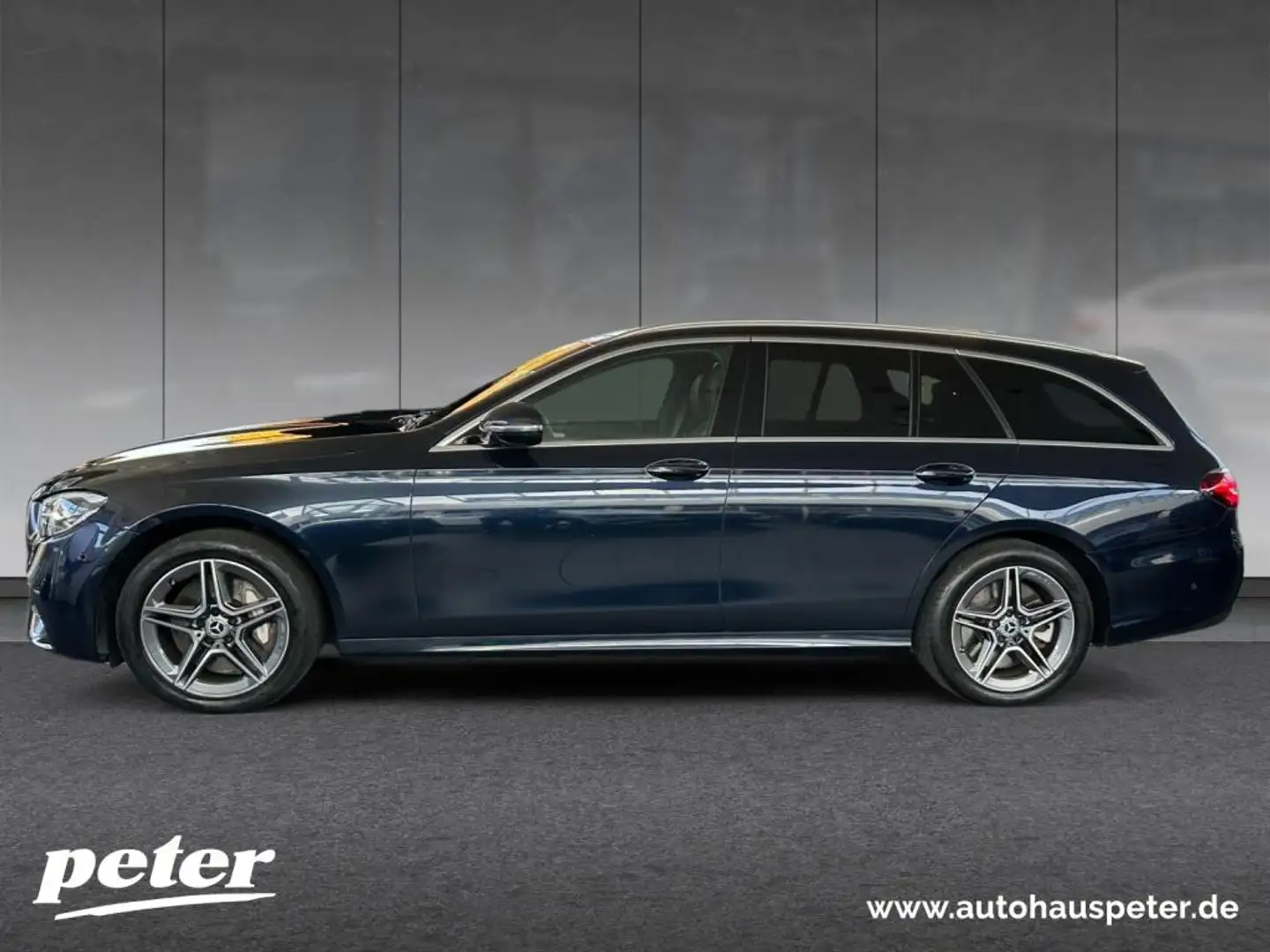 Mercedes-Benz E 300 de 4M T AMG/9G/LED/Kamera/Distronic/AHK/ Bleu - 2