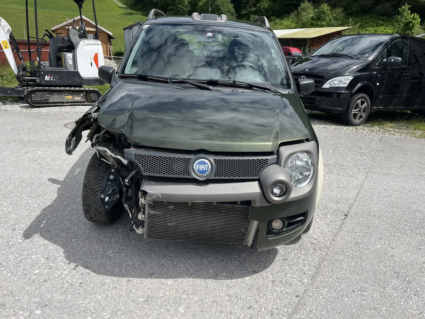 Fiat Panda Panda 4x4 Cross 1,3 16V JTD Multijet Cross/ Teilet Grün - 2
