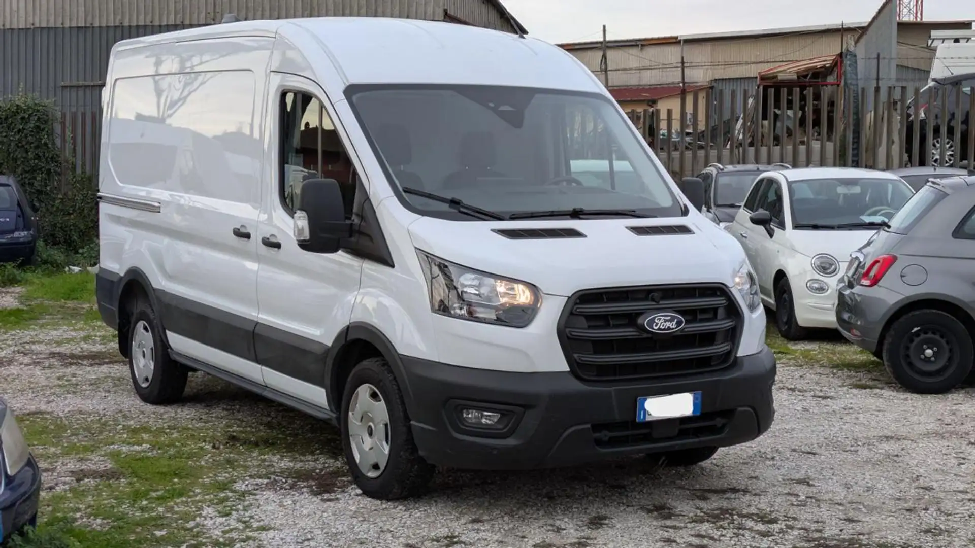 Ford Transit L2 H2 V363 TREND 2.0tdi 130cv TELECAM ANDROID/IOS Bianco - 1