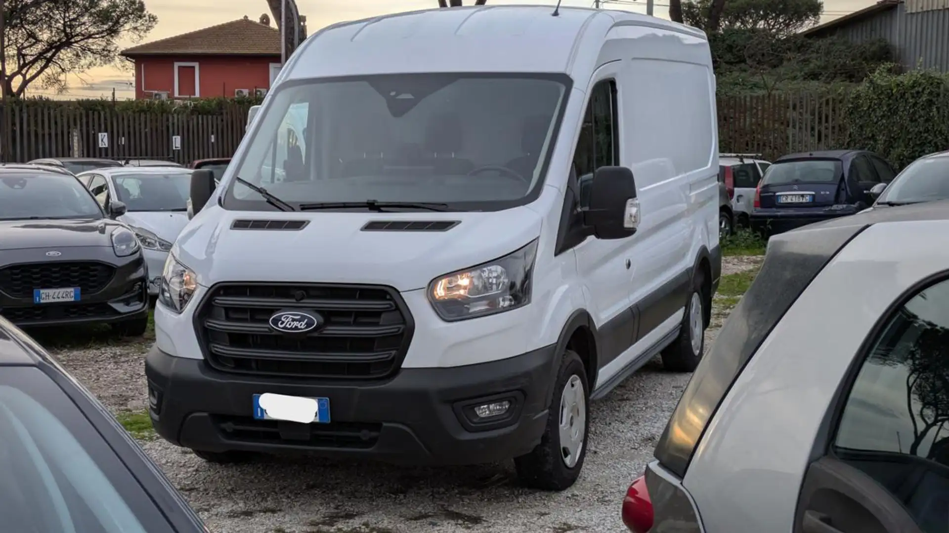 Ford Transit L2 H2 V363 TREND 2.0tdi 130cv TELECAM ANDROID/IOS Bianco - 2