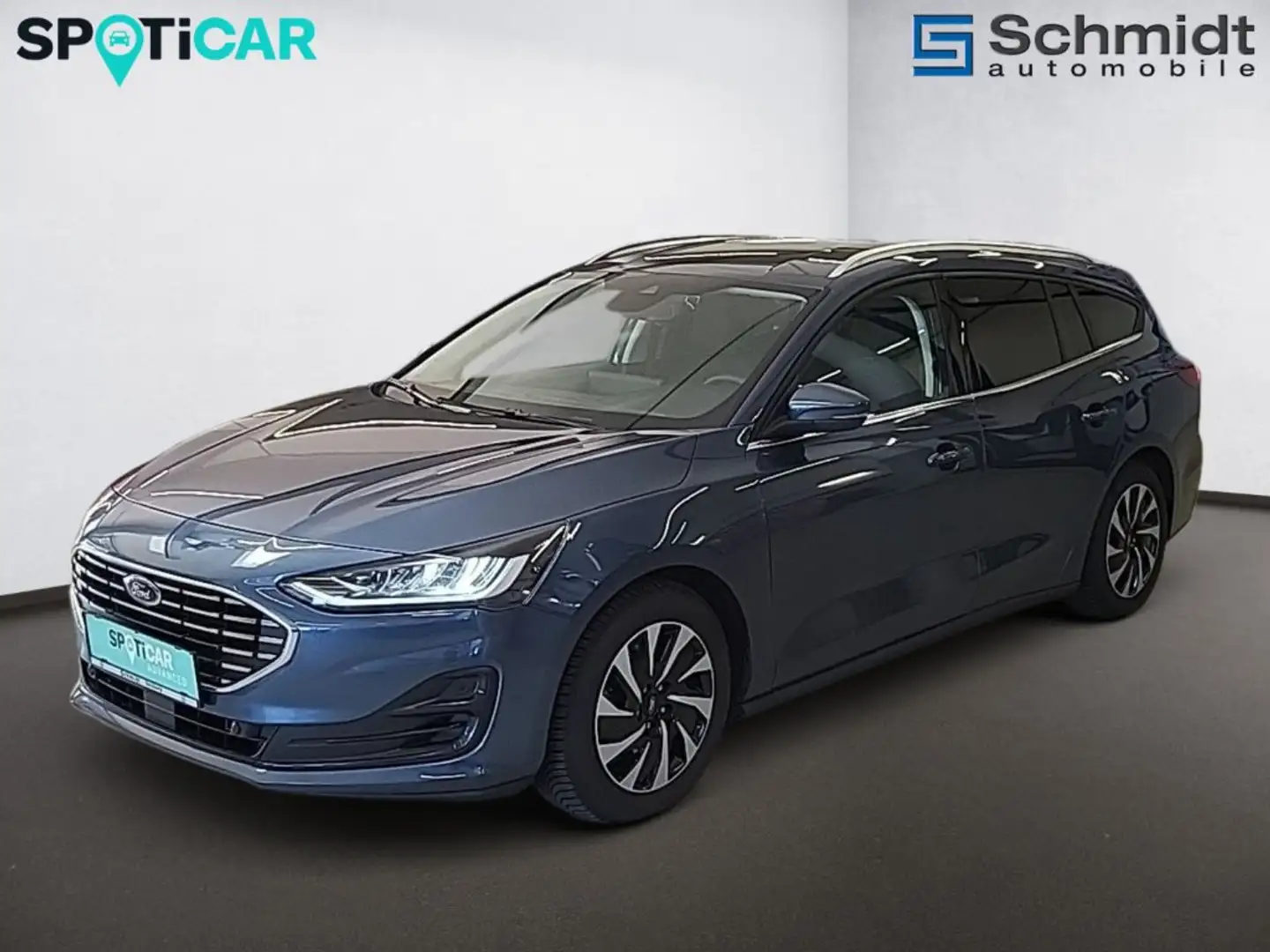 Ford Focus Turnier 1,5 EcoBlue Titanium Edition Aut. Blau - 2