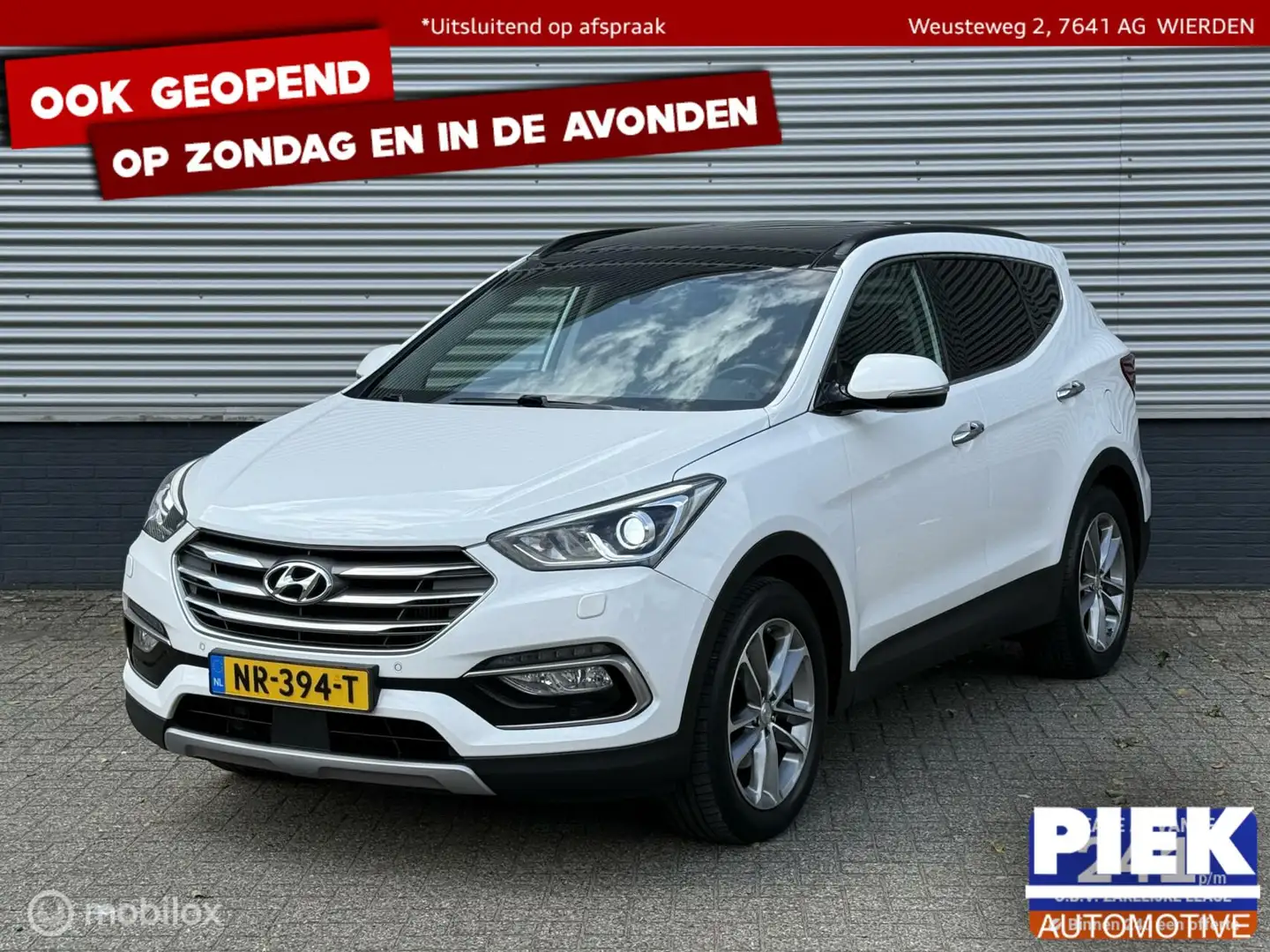 Hyundai SANTA FE 2.2 CRDi 4WD Premium BOMVOL, BTW Wit - 1