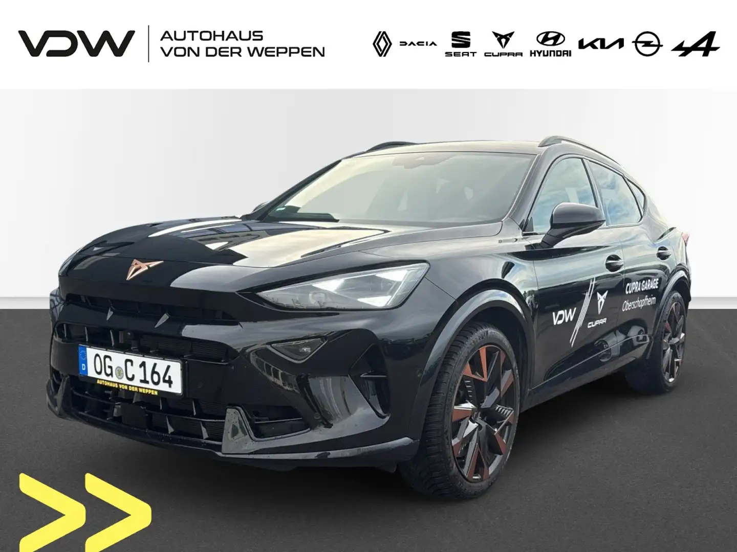 CUPRA Formentor VZ TSI DSG 4Drive AHK Sennheise Matrix Klima Navi Zwart - 1